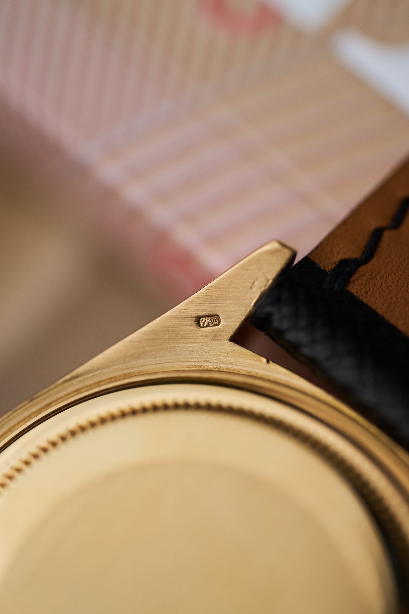 ROLEX DATEJUST 16018 YELLOW GOLD 'LEMON BUCKLEY DIAL'