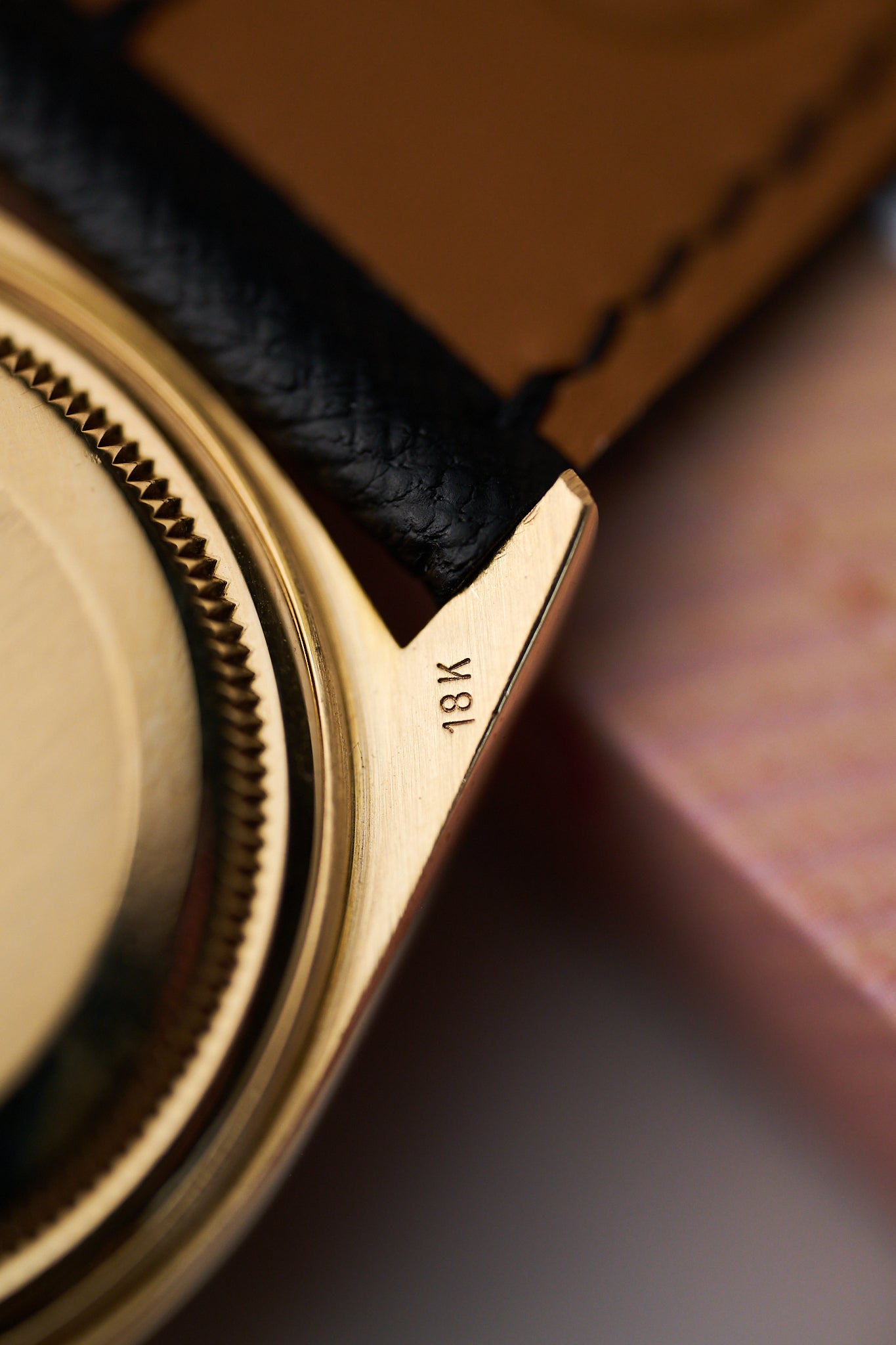 ROLEX DATEJUST 16018 YELLOW GOLD 'LEMON BUCKLEY DIAL'