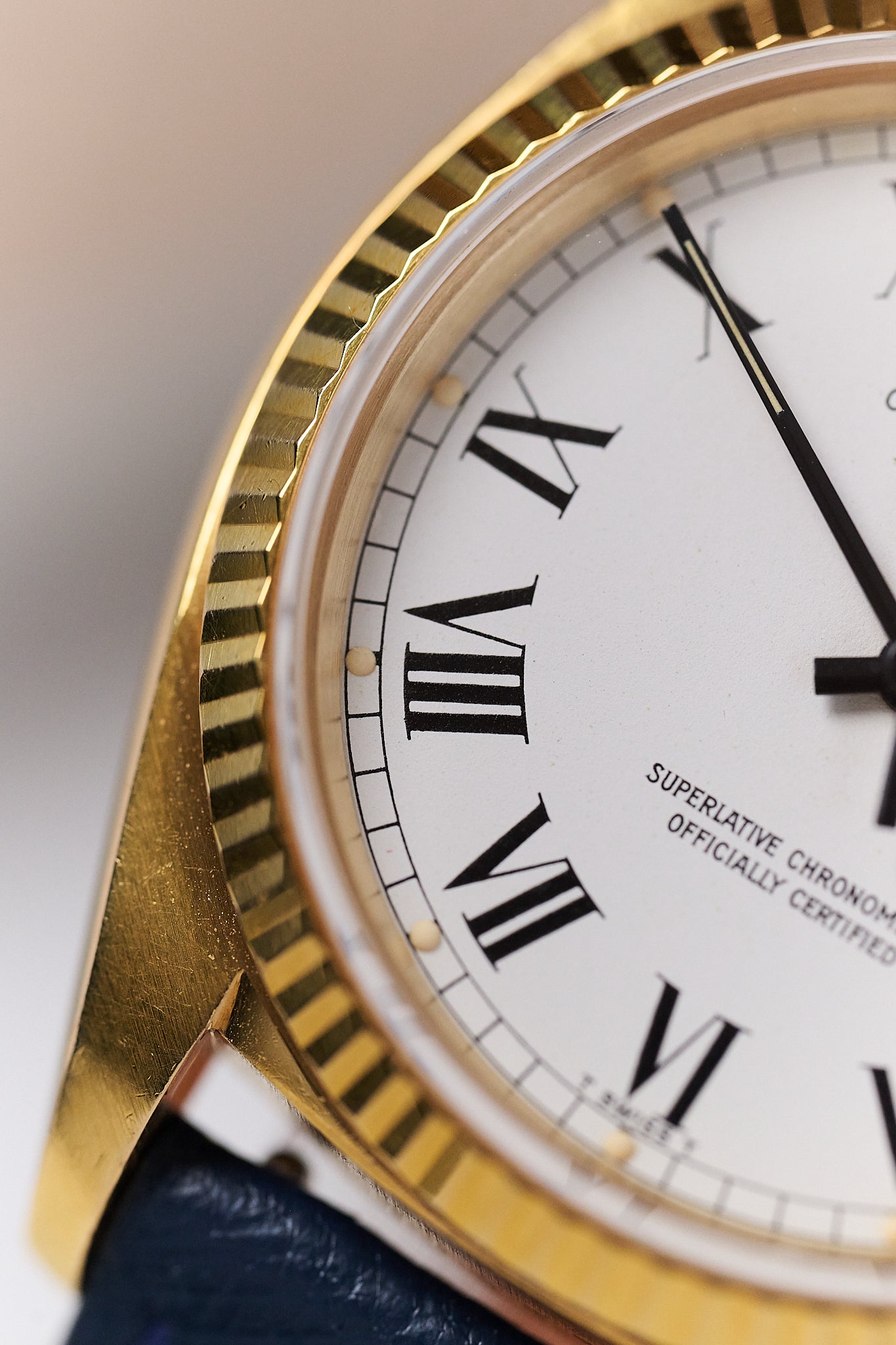 ROLEX DATEJUST 18K YELLOW GOLD 16018 'BUCKLEY DIAL'