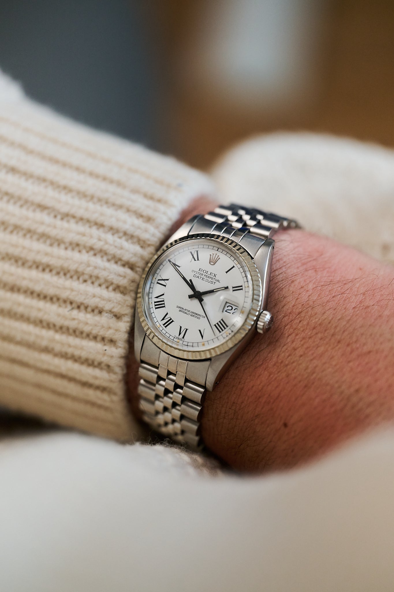 ROLEX DATEJUST 36 16014 'BUCKLEY DIAL'
