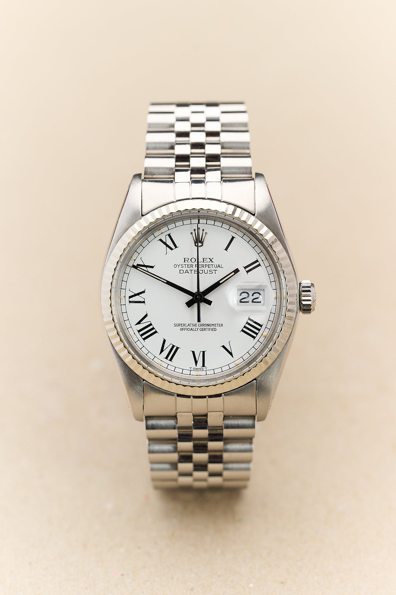 ROLEX DATEJUST 36 16014 'BUCKLEY DIAL'