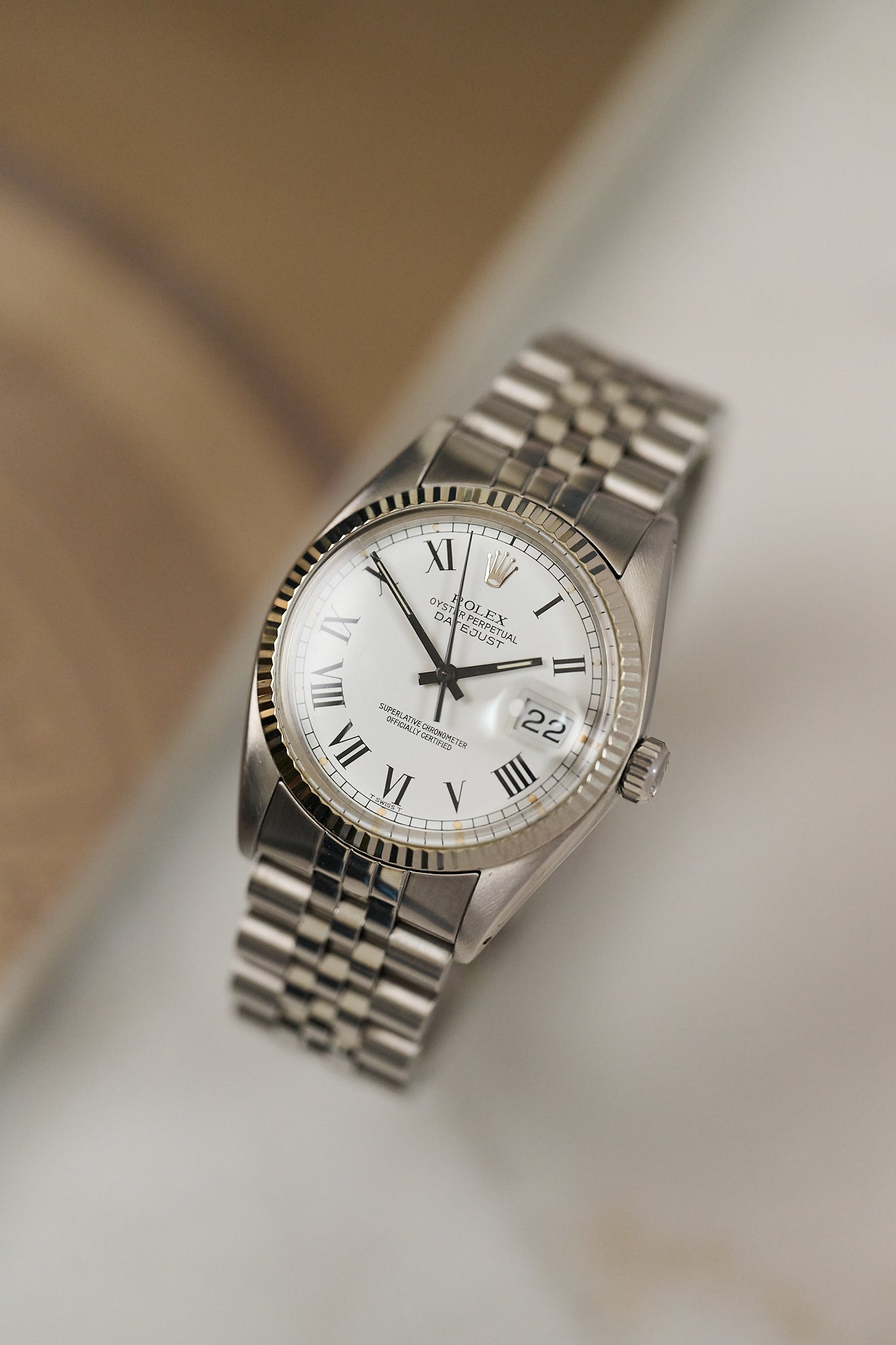 ROLEX DATEJUST 36 16014 'BUCKLEY DIAL'