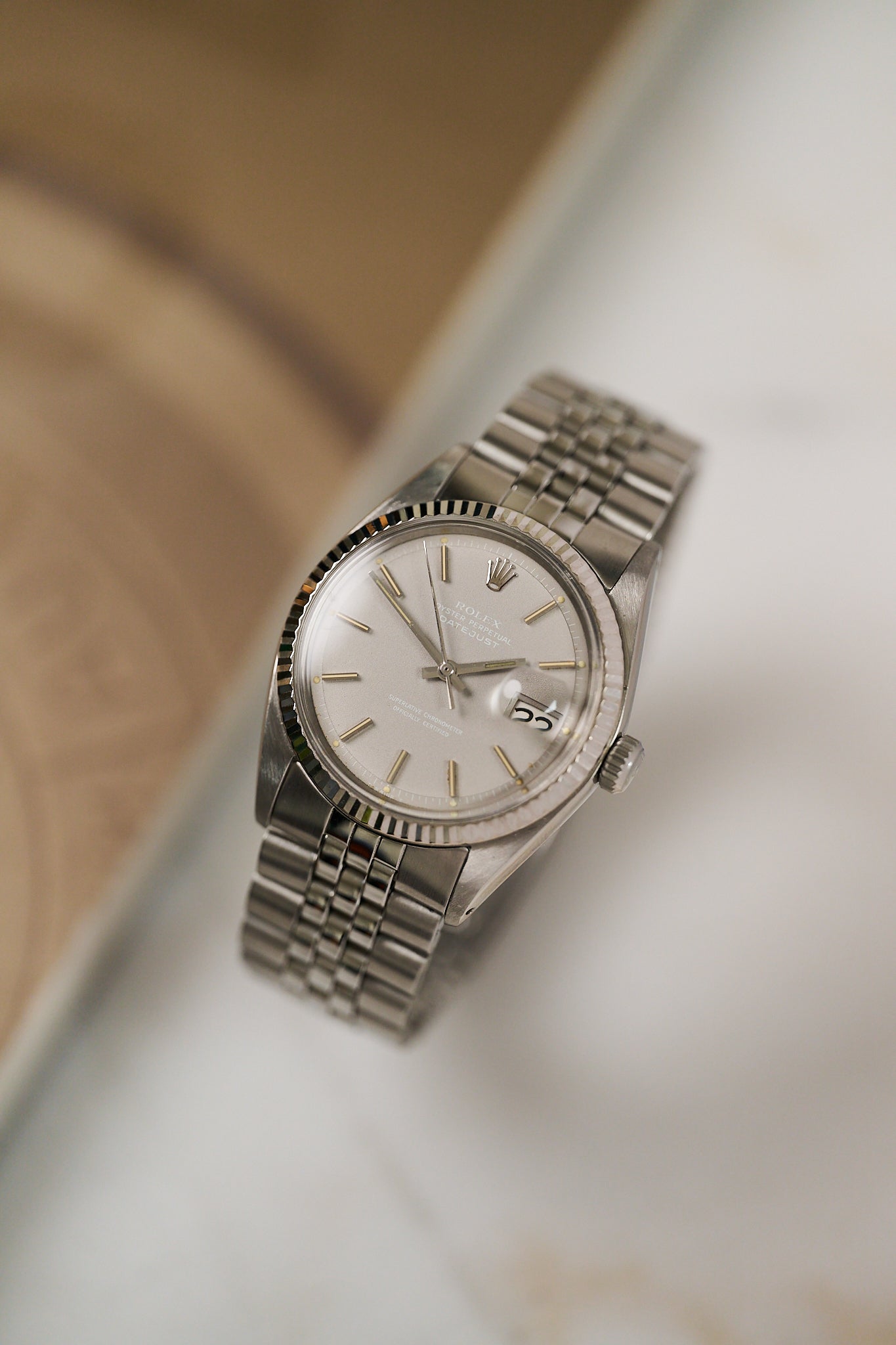 ROLEX DATEJUST 36 1601 'GHOST DIAL'
