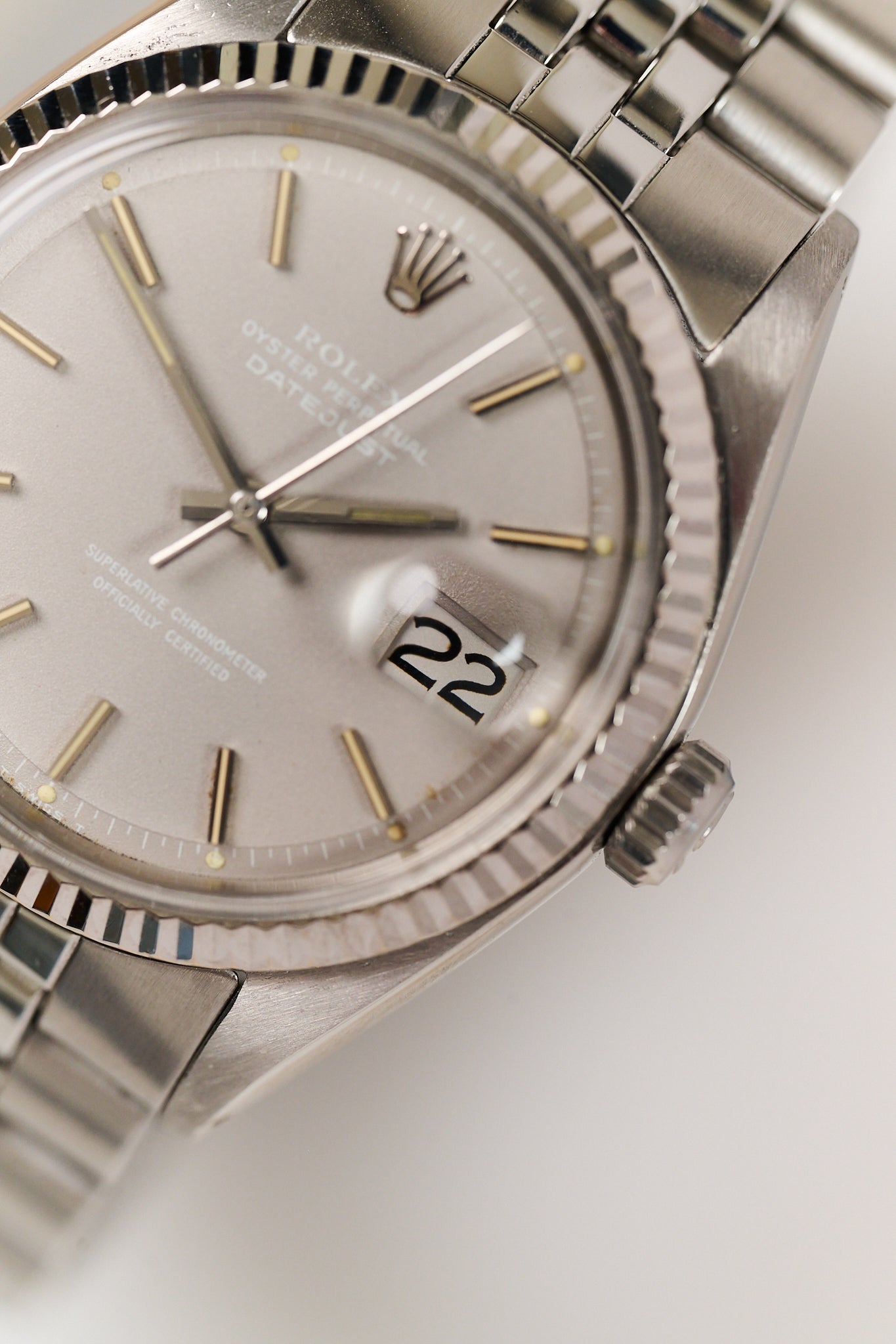 ROLEX DATEJUST 36 1601 'GHOST DIAL'