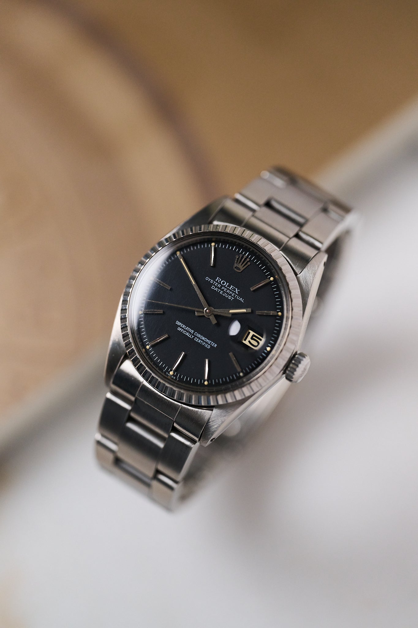 ROLEX DATEJUST 36 1603 'MATTE BLACK'