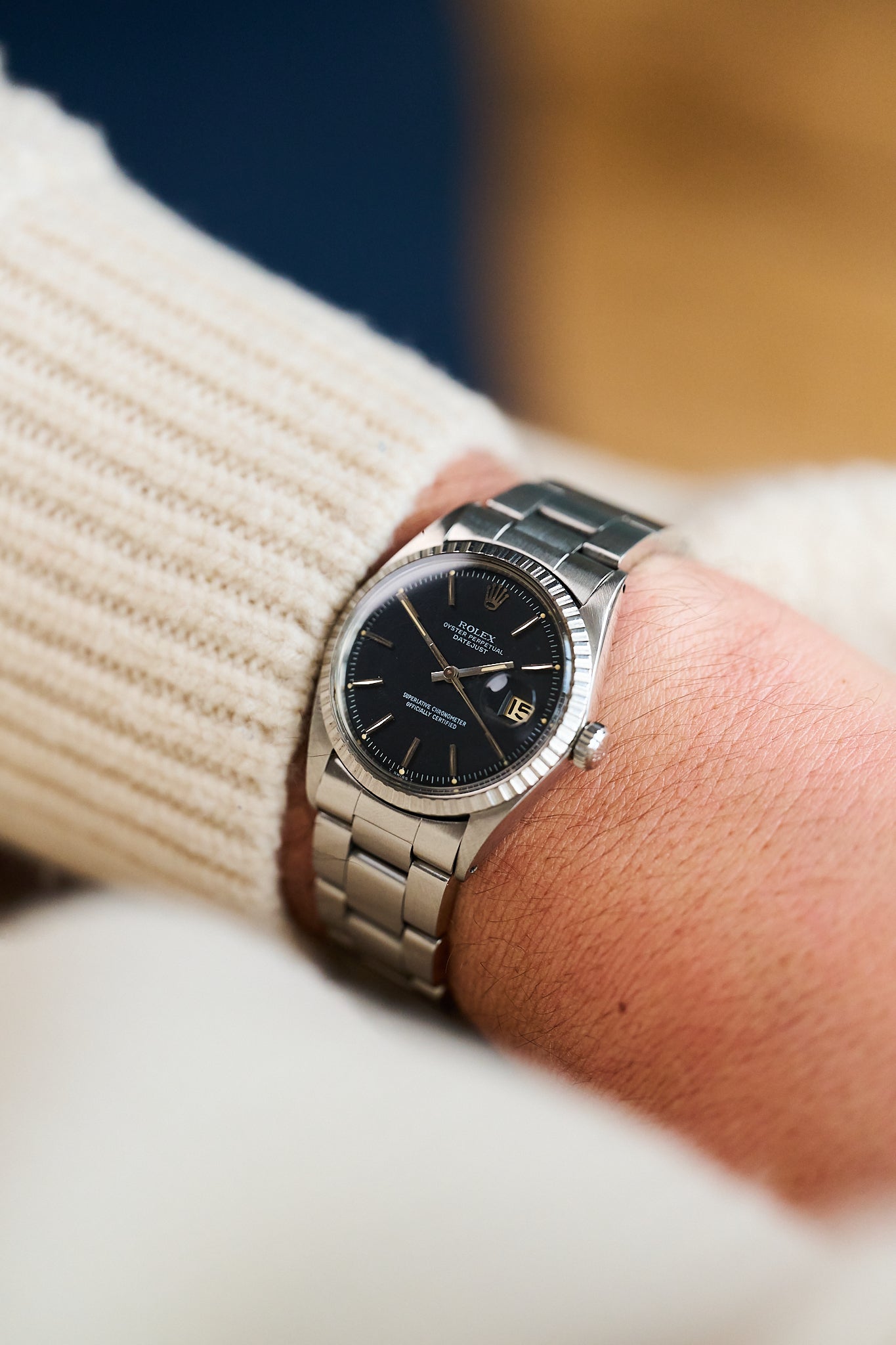 ROLEX DATEJUST 36 1603 'MATTE BLACK'