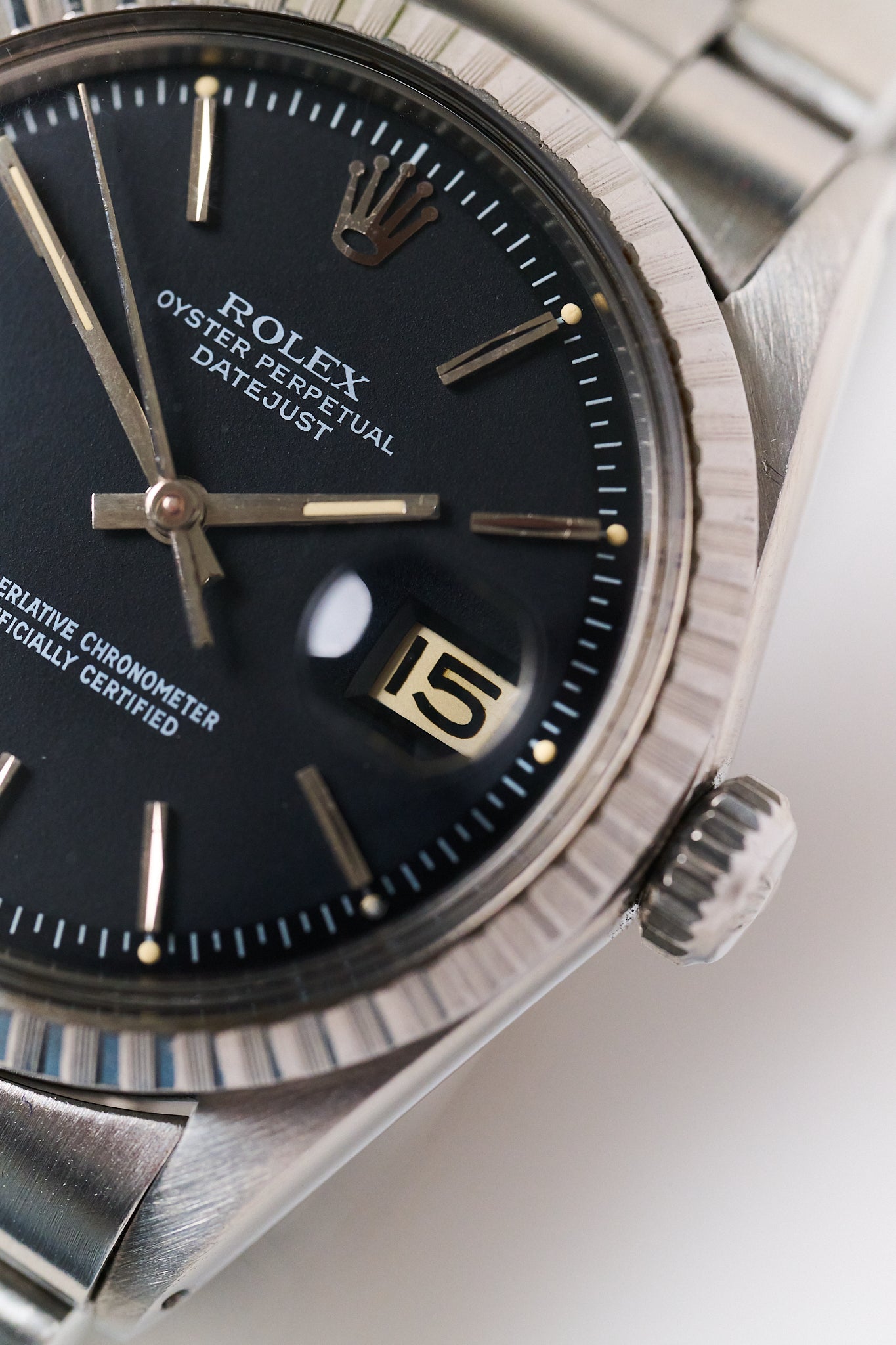 ROLEX DATEJUST 36 1603 'MATTE BLACK'