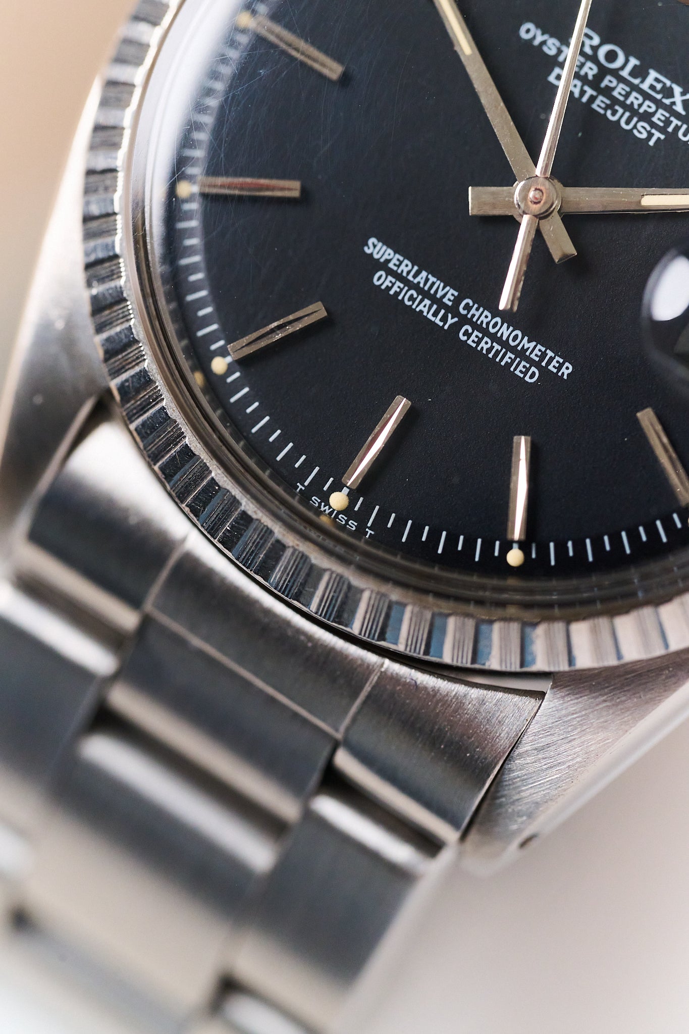 ROLEX DATEJUST 36 1603 'MATTE BLACK'