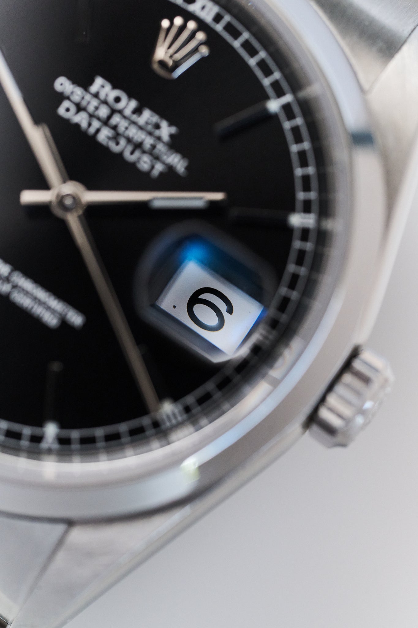 ROLEX DATEJUST 36 16200 'BLACK DIAL' FULL SET