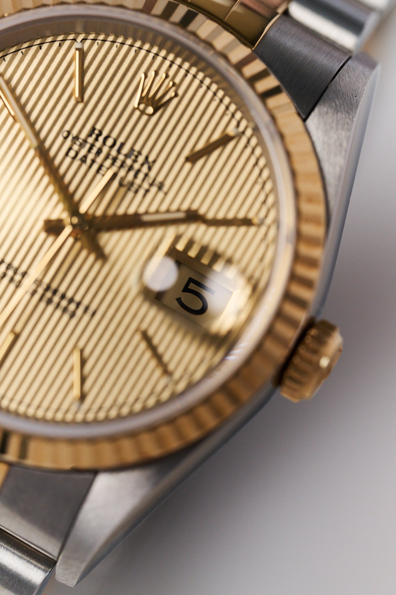 ROLEX DATEJUST 36 16233 'TAPESTRY DIAL' NOS