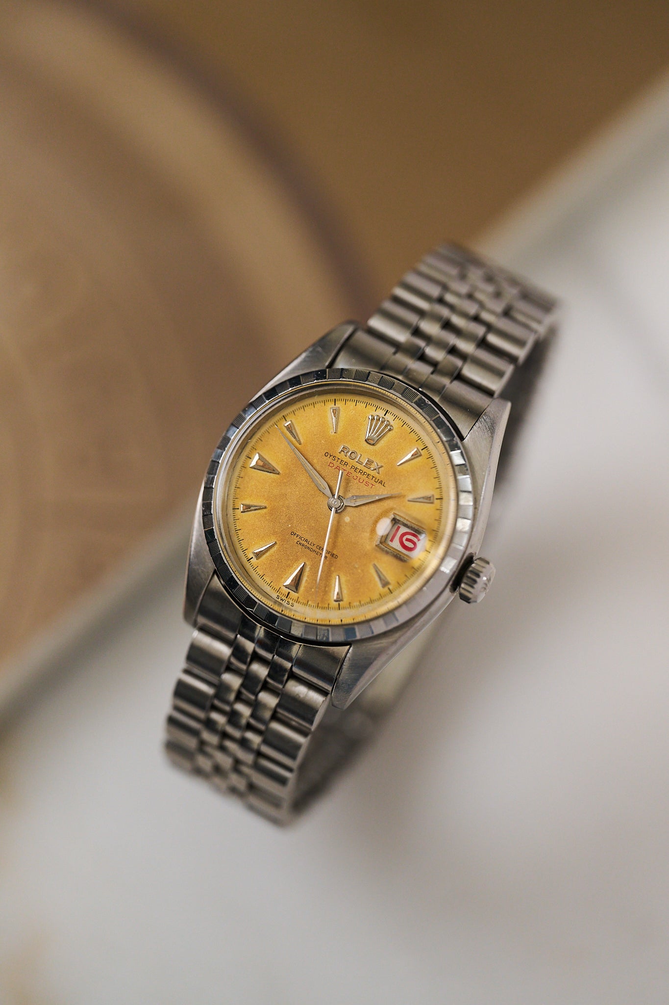 ROLEX DATEJUST 36 6305-2 'OVETTONE' TROPICAL DIAL