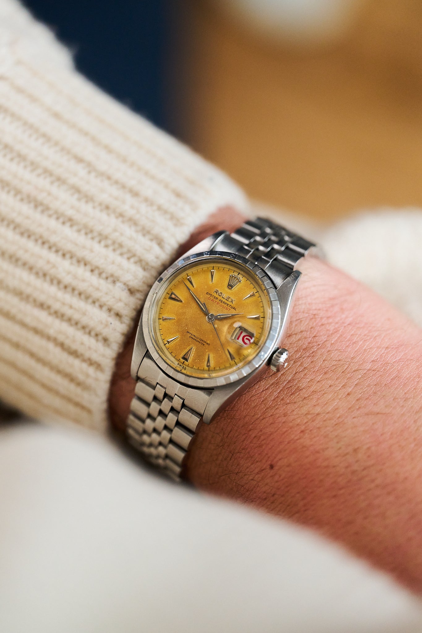 ROLEX DATEJUST 36 6305-2 'OVETTONE' TROPICAL DIAL