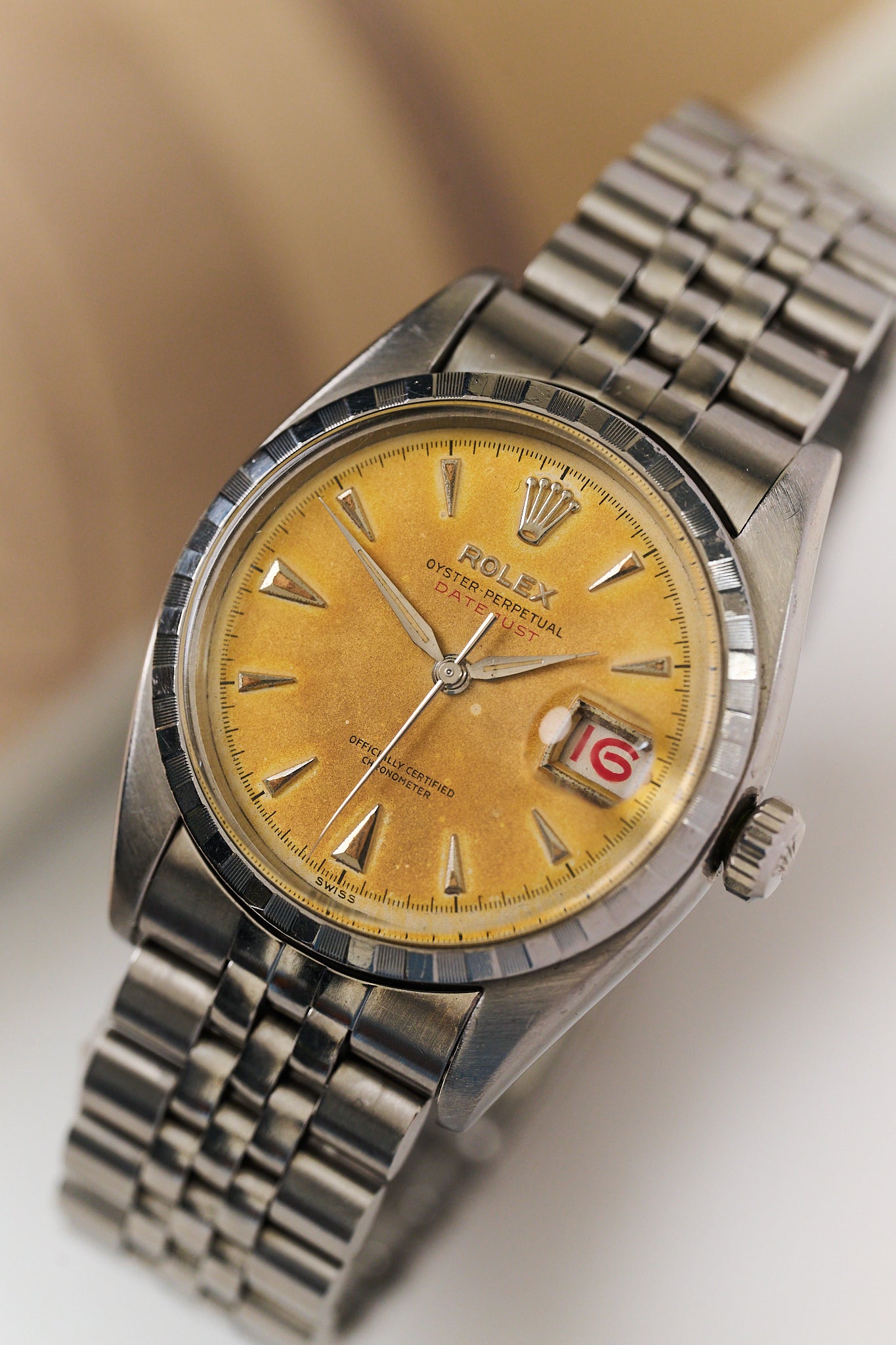 ROLEX DATEJUST 36 6305-2 'OVETTONE' TROPICAL DIAL