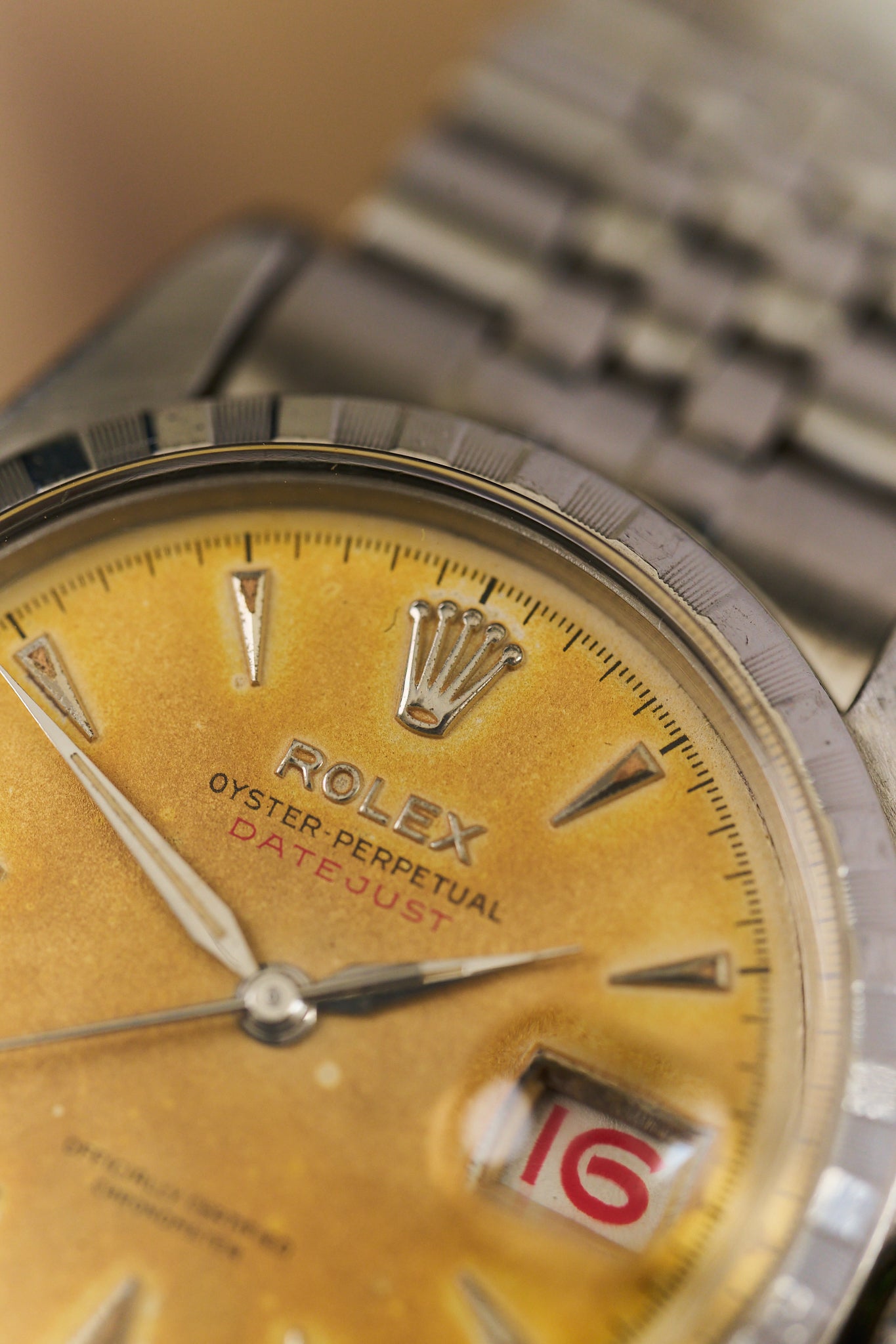 ROLEX DATEJUST 36 6305-2 'OVETTONE' TROPICAL DIAL