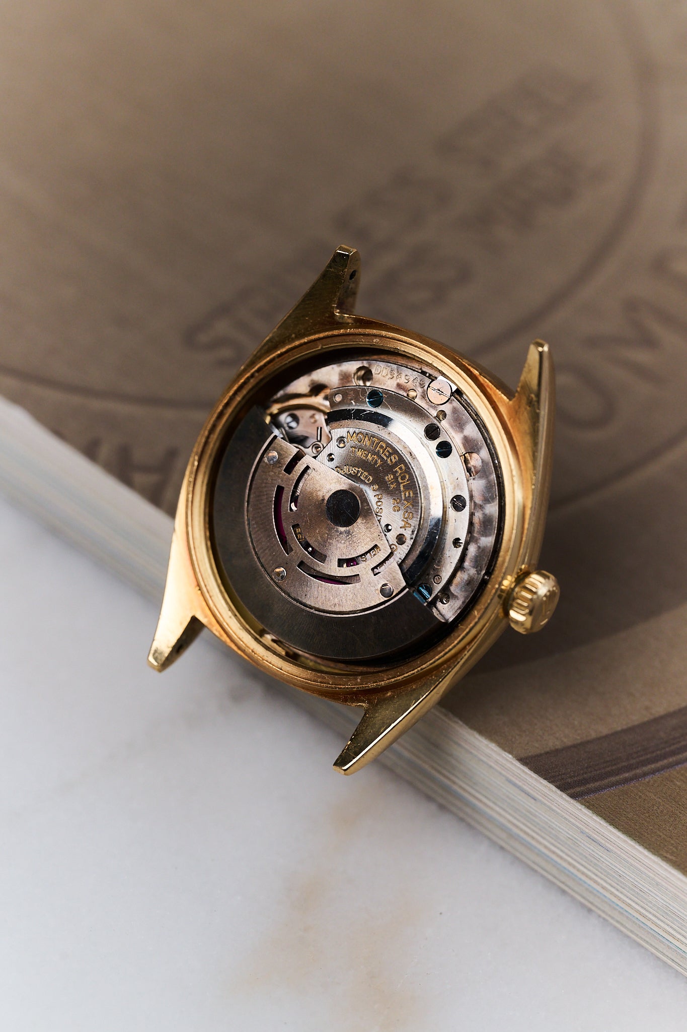 ROLEX DAY-DATE 1803 18K YELLOW GOLD 'CLAW MARKERS'