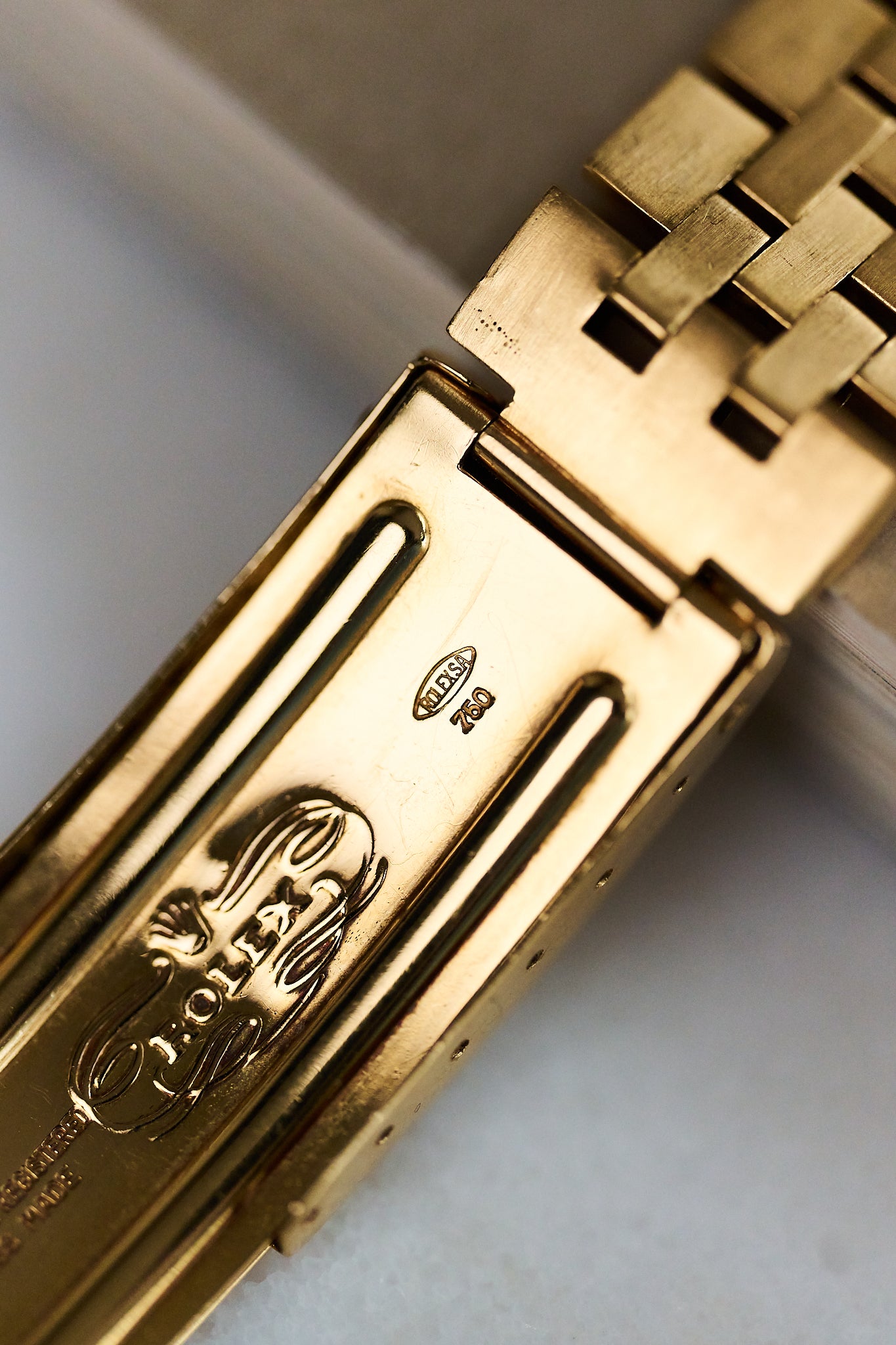 ROLEX DAY-DATE 6611 18K ROSE GOLD 'RED DEPTH' OVETTONE