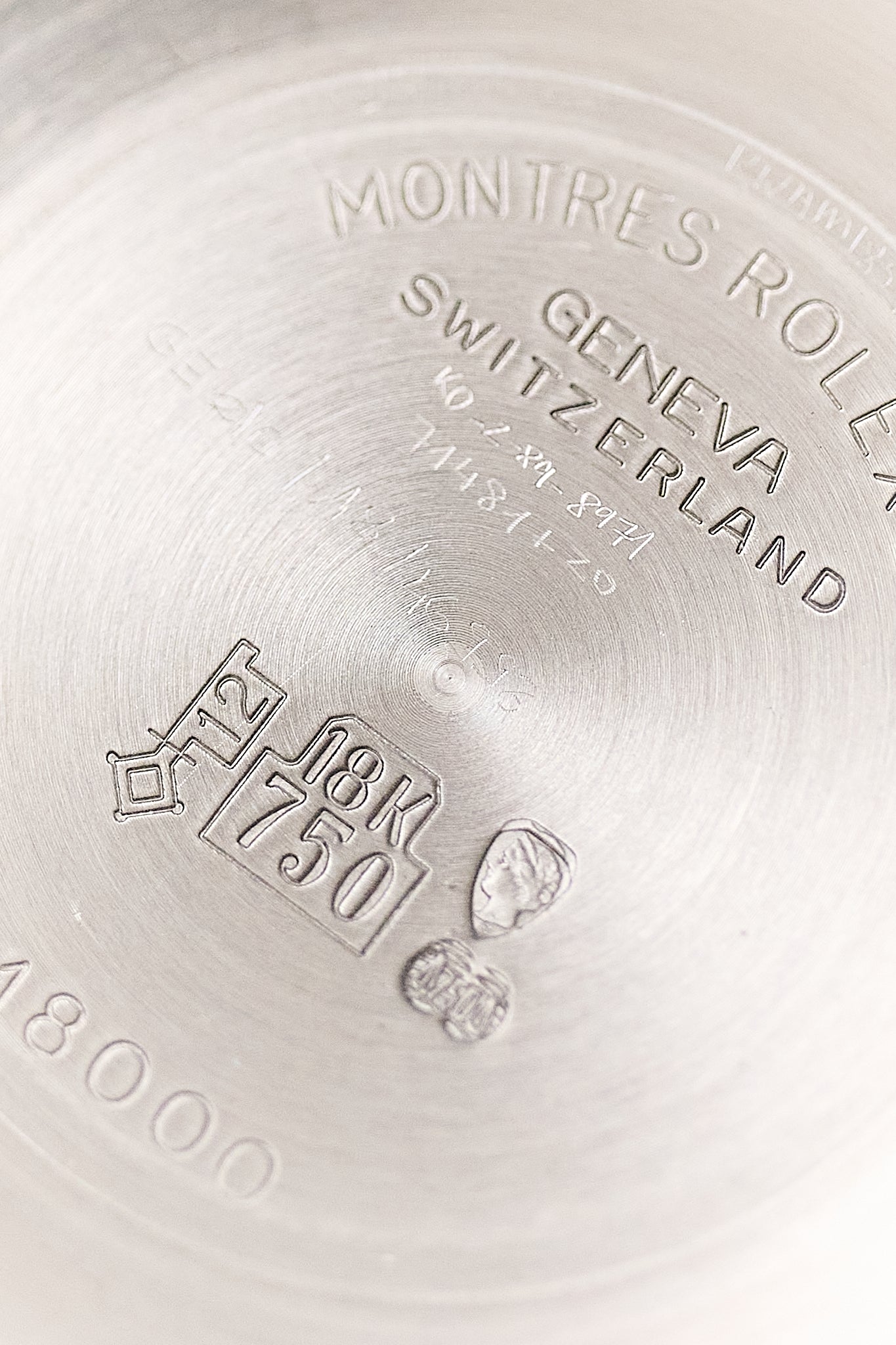 ROLEX DAY DATE 18039 '18K WHITE GOLD'