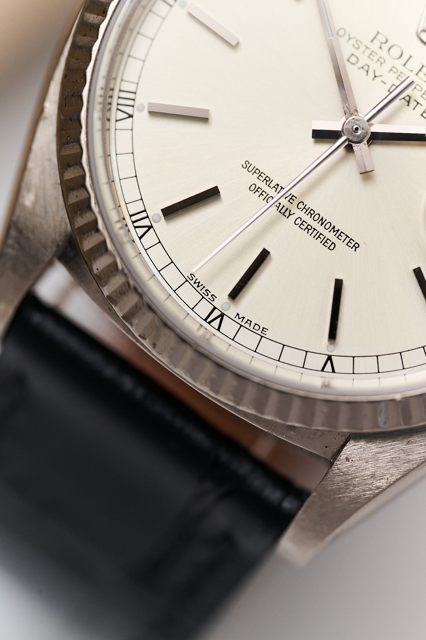 ROLEX DAY DATE 18039 '18K WHITE GOLD'