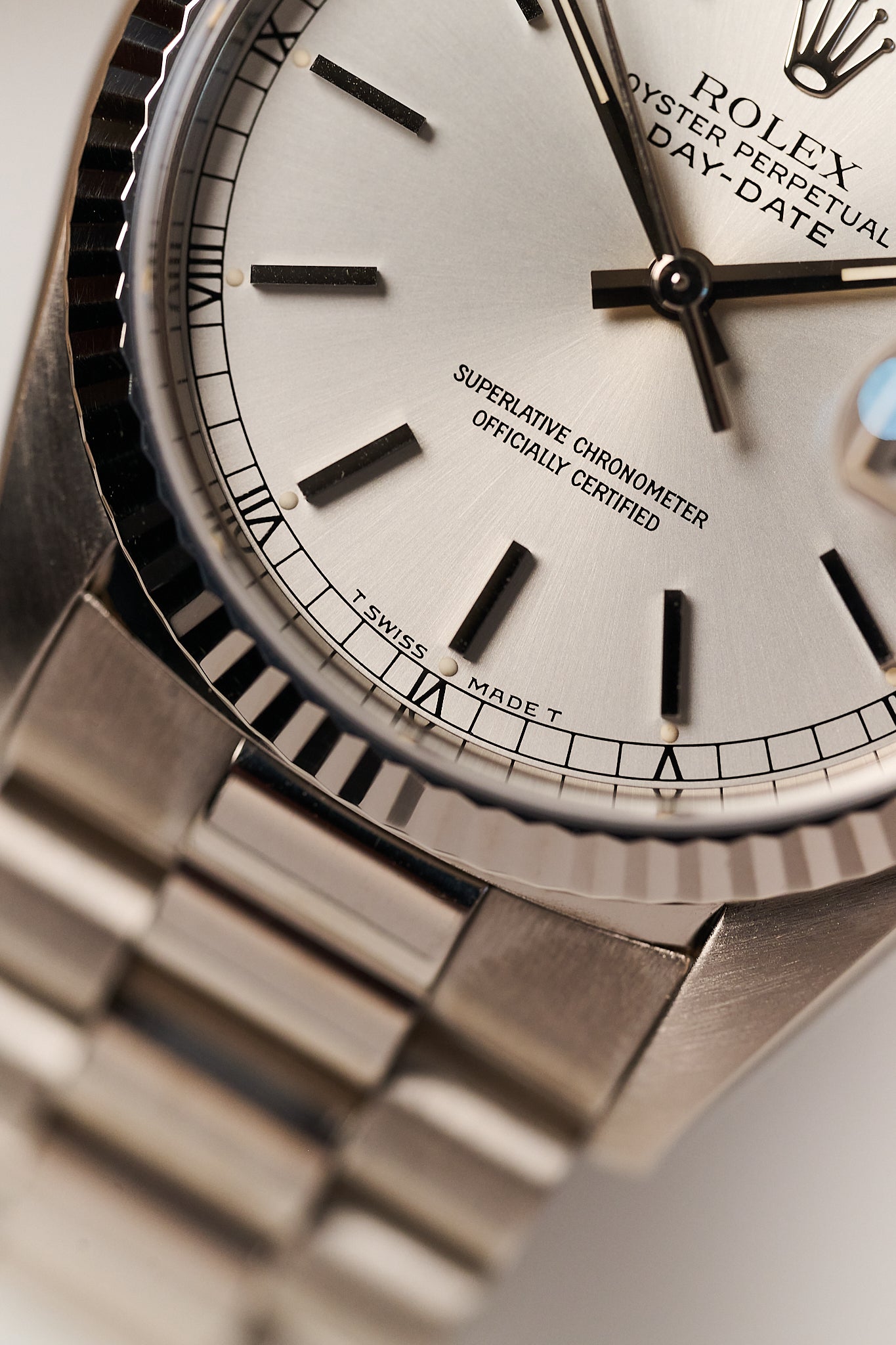 ROLEX DAY DATE 18239 18K WHITE GOLD