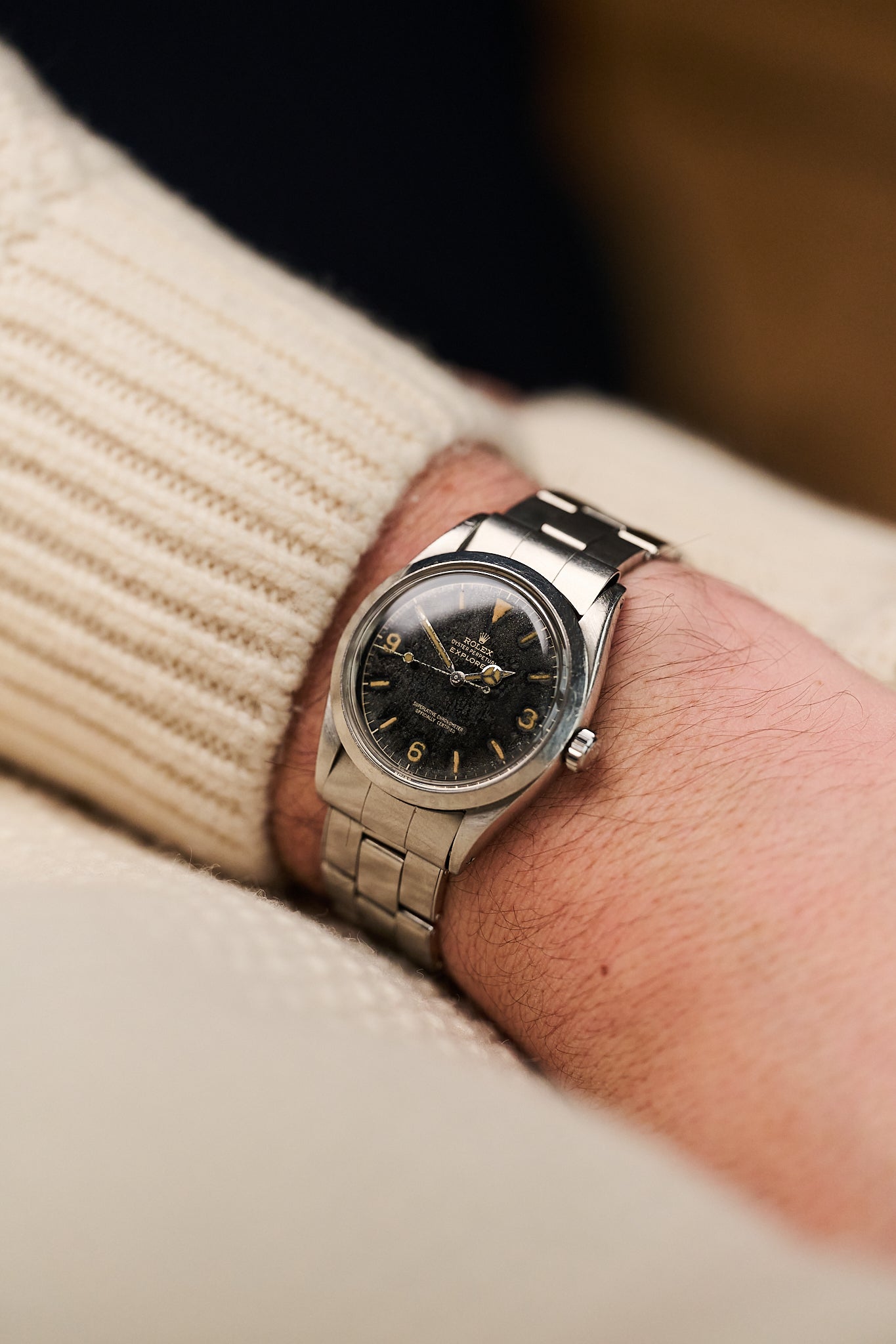 ROLEX EXPLORER 1016 'GILT DIAL' MK1