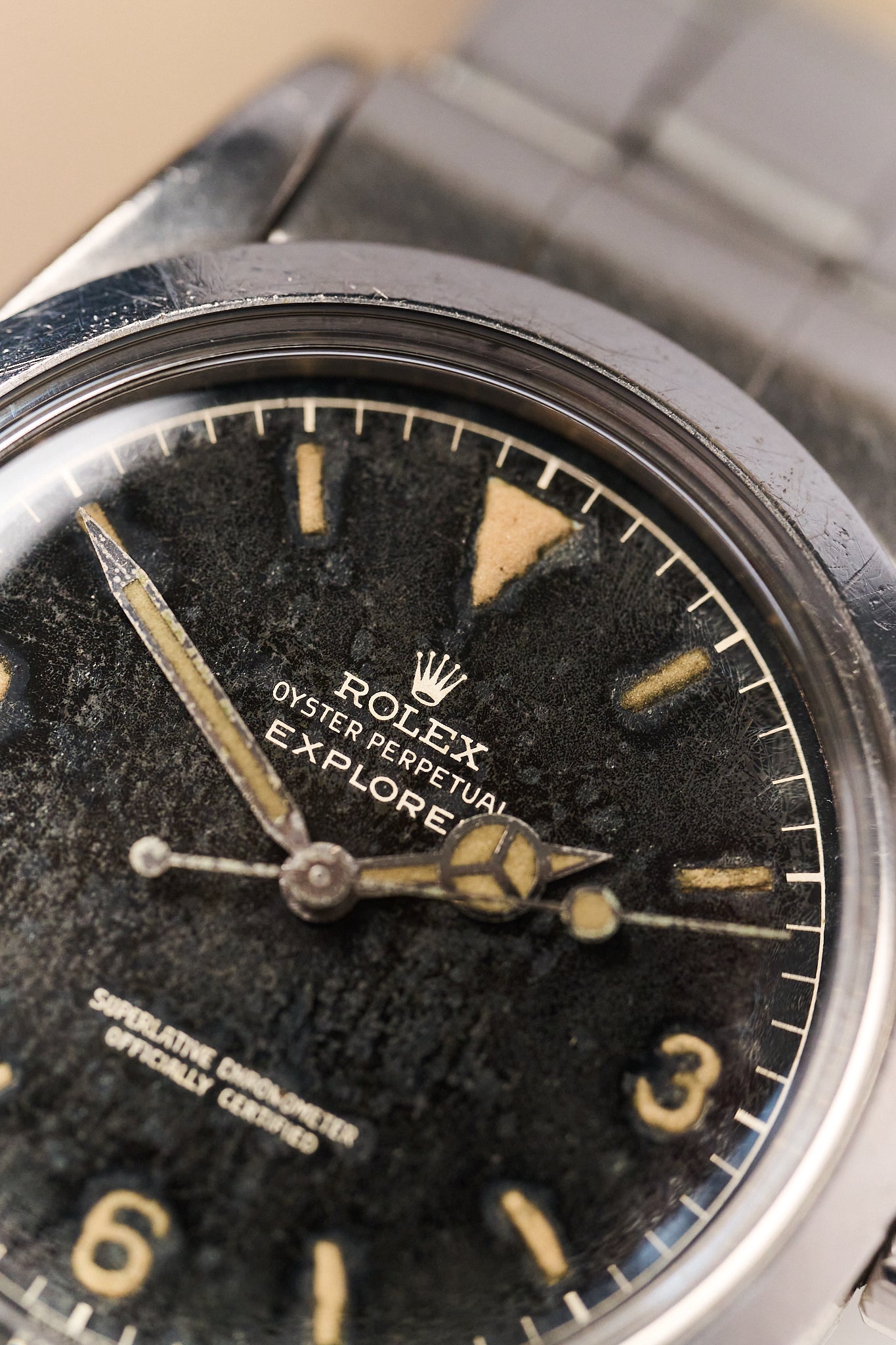 ROLEX EXPLORER 1016 'GILT DIAL' MK1