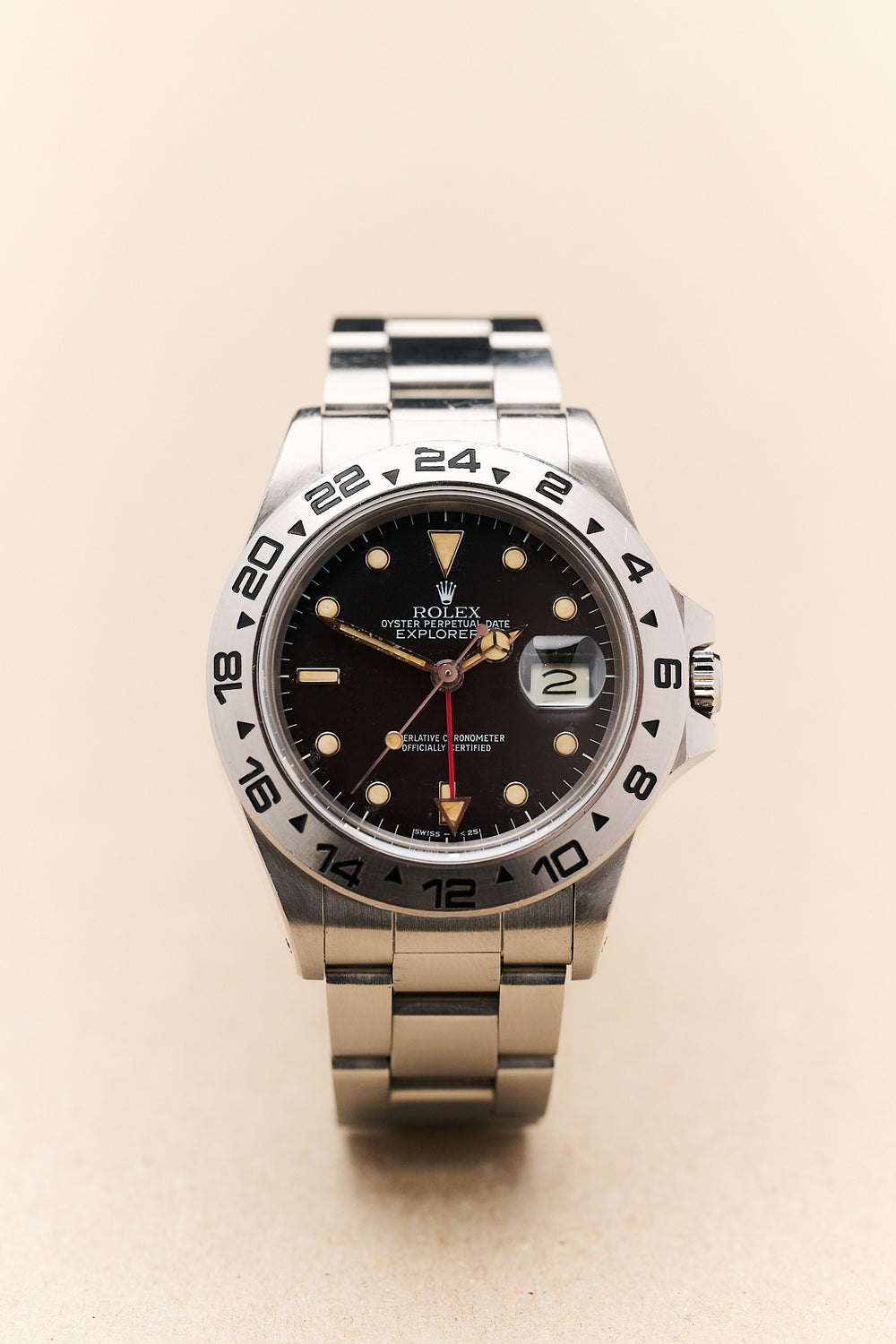 ROLEX EXPLORER II 16550 BLACK 'WGS'