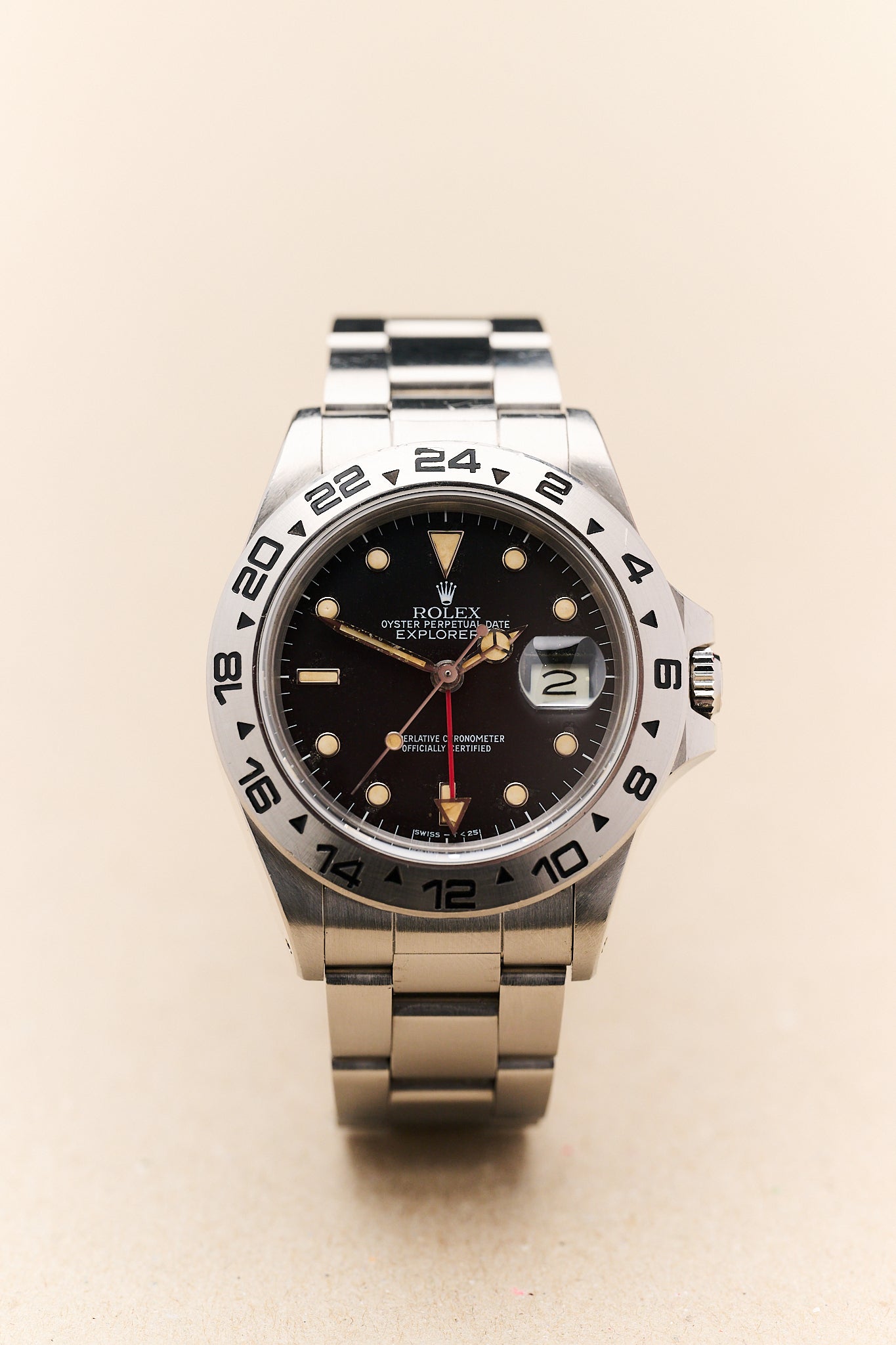 ROLEX EXPLORER II 16550 BLACK 'WGS'