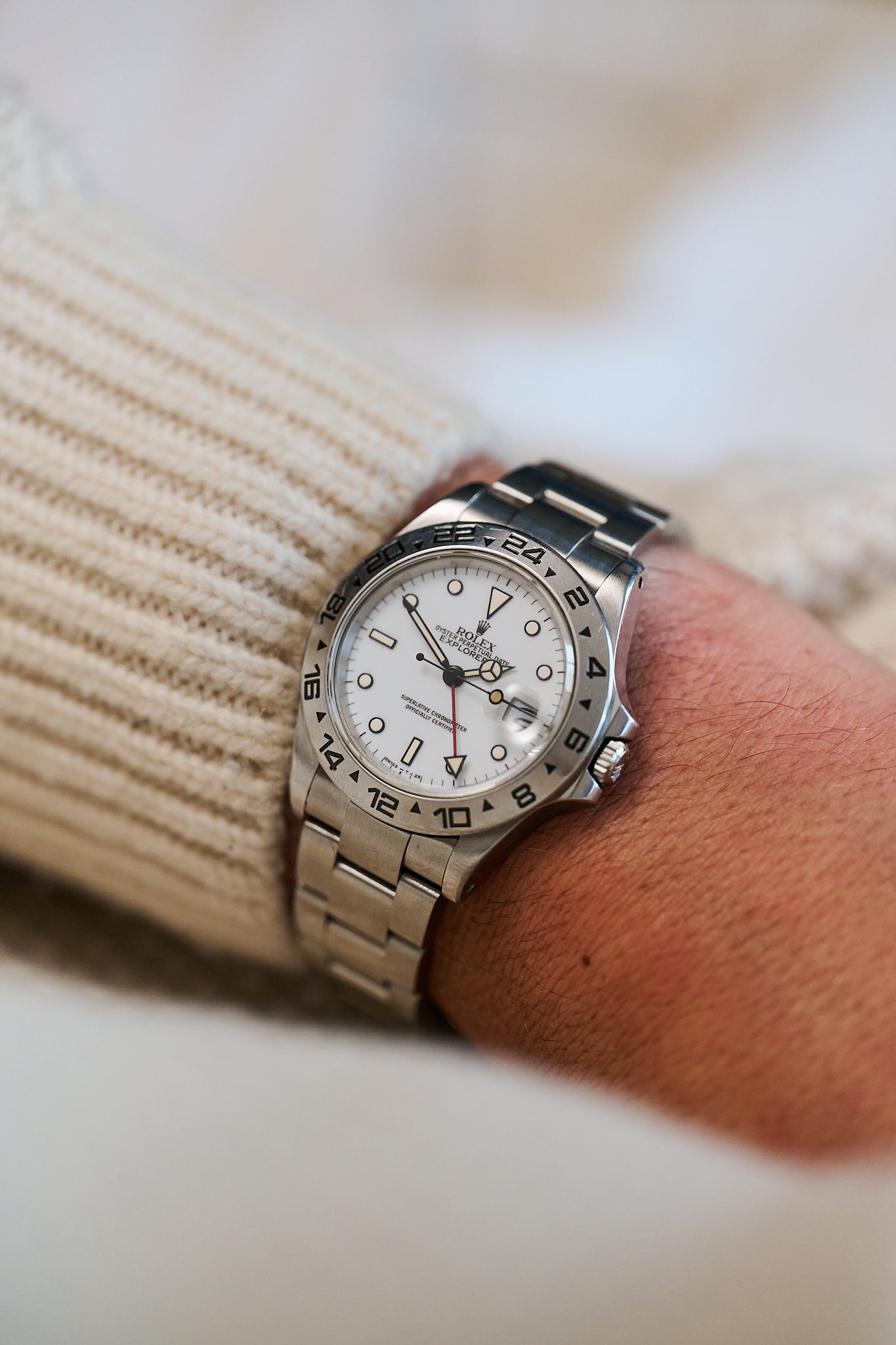 ROLEX EXPLORER II 16550 'CHICCHI DI MAIS'