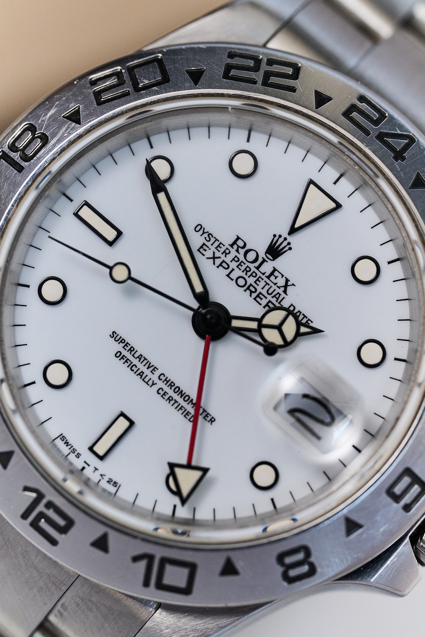 ROLEX EXPLORER II 16550 'CHICCHI DI MAIS'