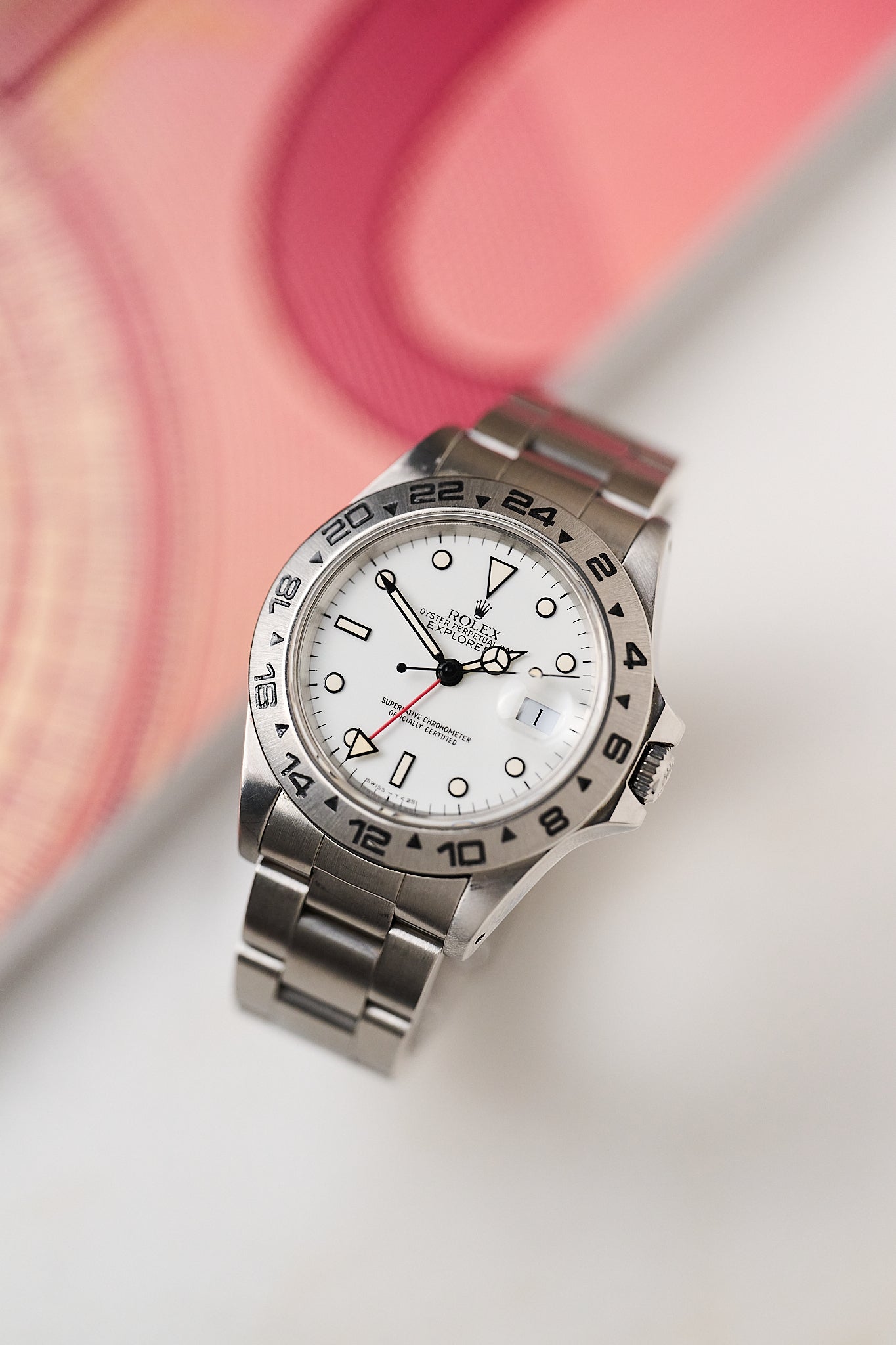 ROLEX EXPLORER II 16550 'SATIN CHICCHI DI MAIS'