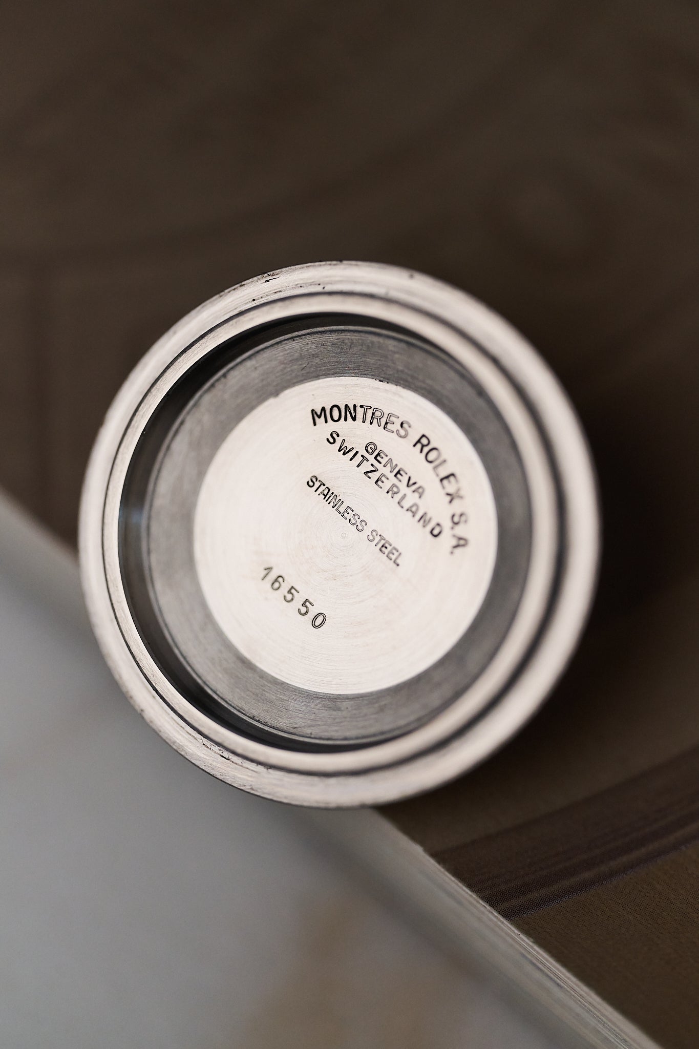 ROLEX EXPLORER II 16550 'CREAM CHICCHI DI MAIS'