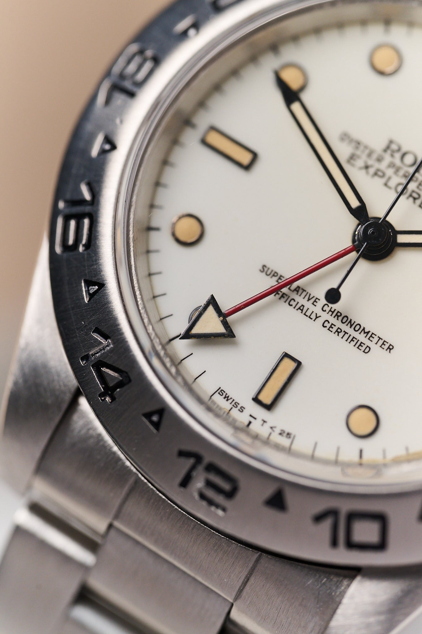 ROLEX EXPLORER II 16550 'CREAM CHICCHI DI MAIS'