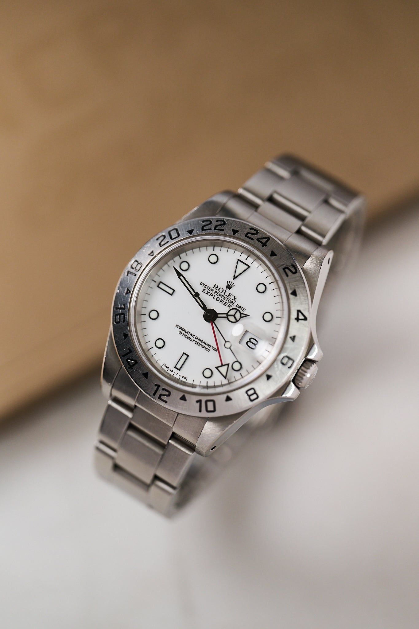 ROLEX EXPLORER II 16570 POLAR 'TRITINOVA' FULL SET
