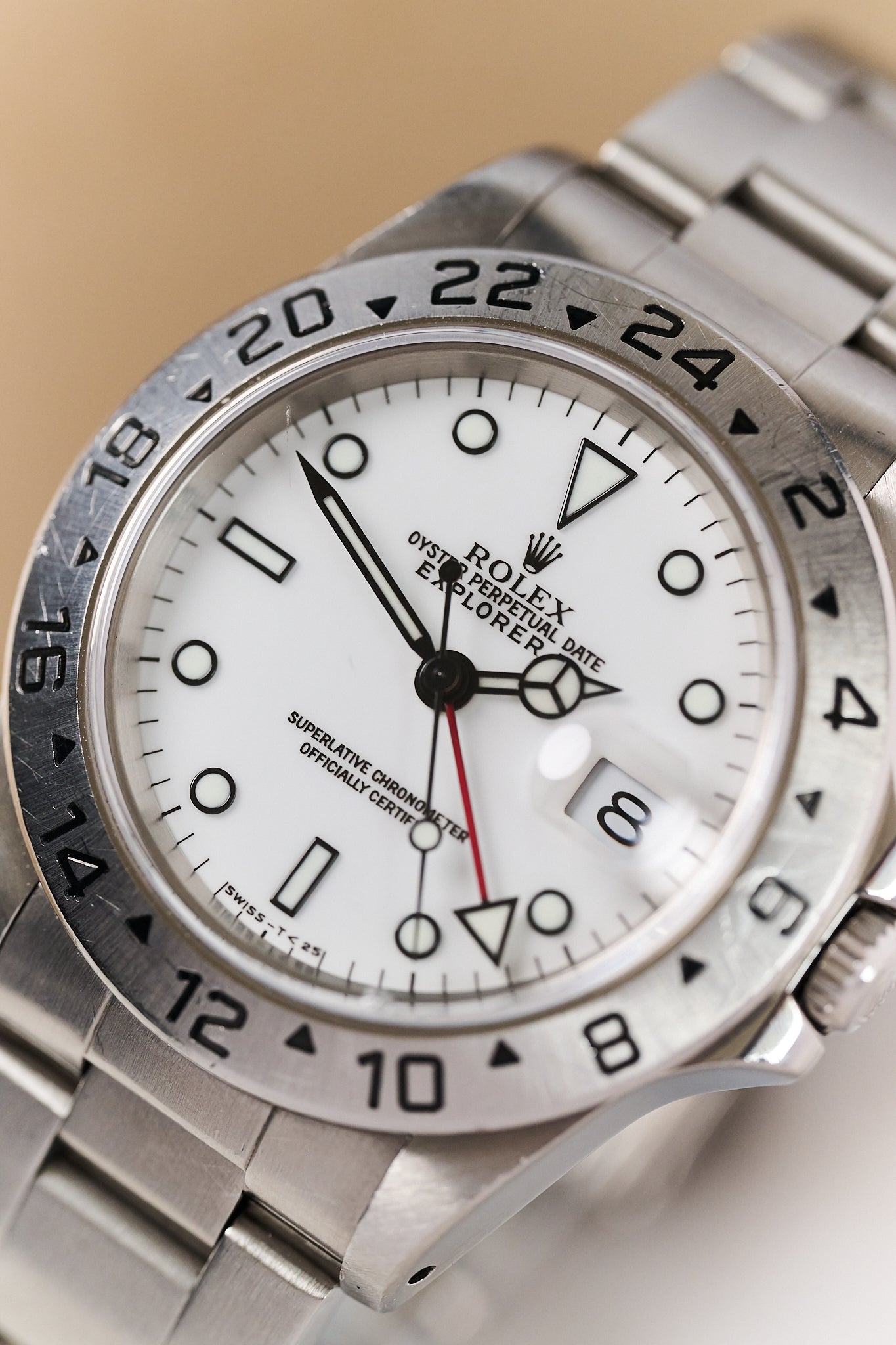 ROLEX EXPLORER II 16570 POLAR 'TRITINOVA' FULL SET