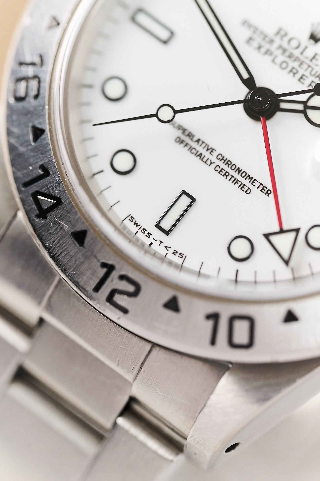 ROLEX EXPLORER II 16570 POLAR 'TRITINOVA' FULL SET