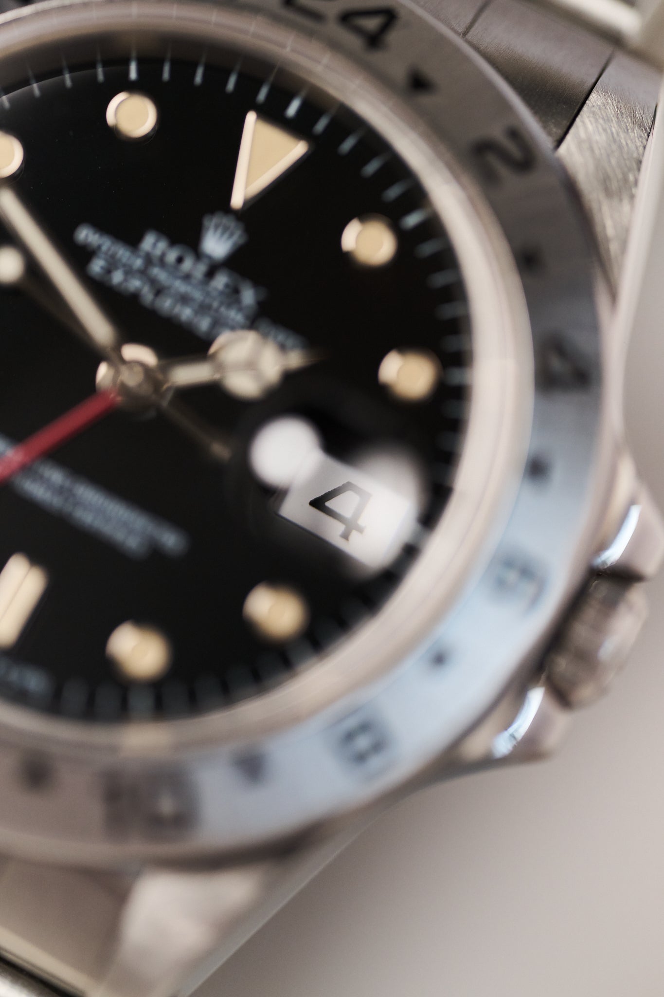 ROLEX EXPLORER II 16570 'BLACK TRITIUM DIAL'