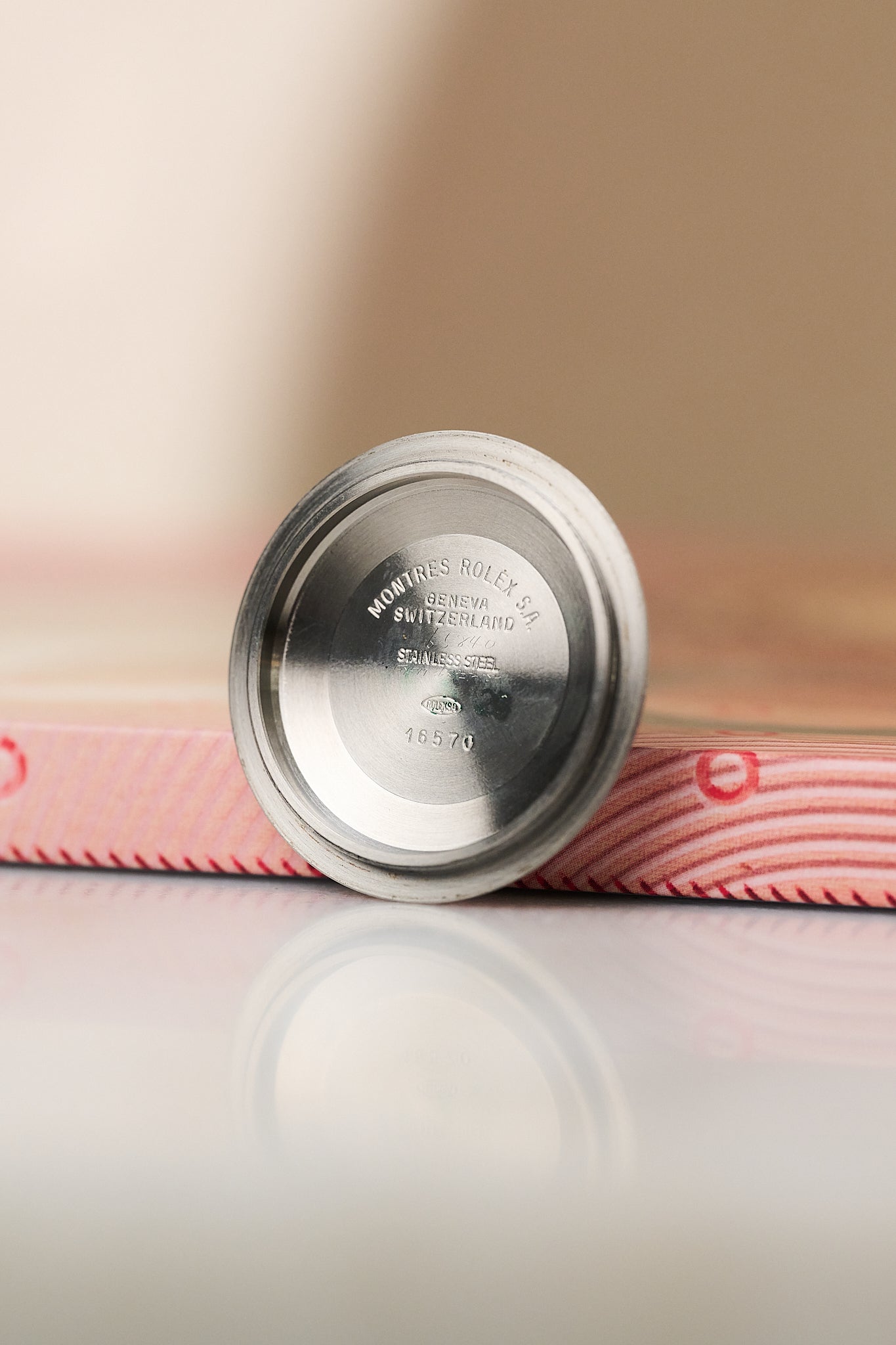 ROLEX EXPLORER II 16570 'BLACK TRITIUM DIAL'