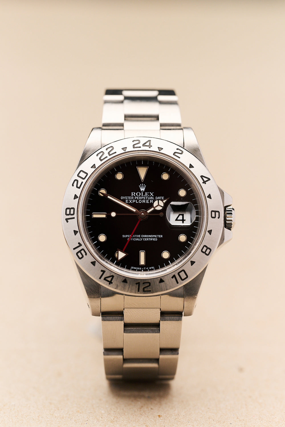 ROLEX EXPLORER II 16570 'BLACK TRITIUM DIAL'