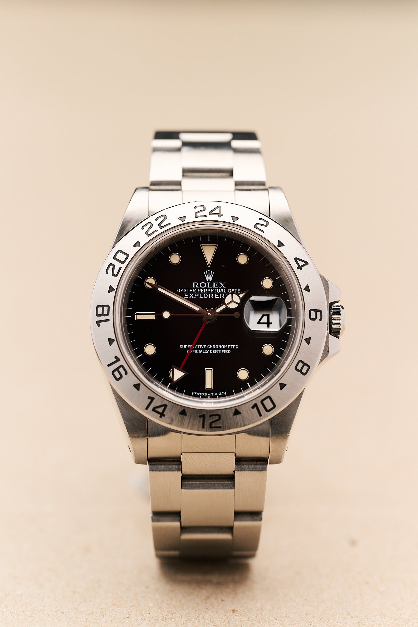 ROLEX EXPLORER II 16570 'BLACK TRITIUM DIAL'