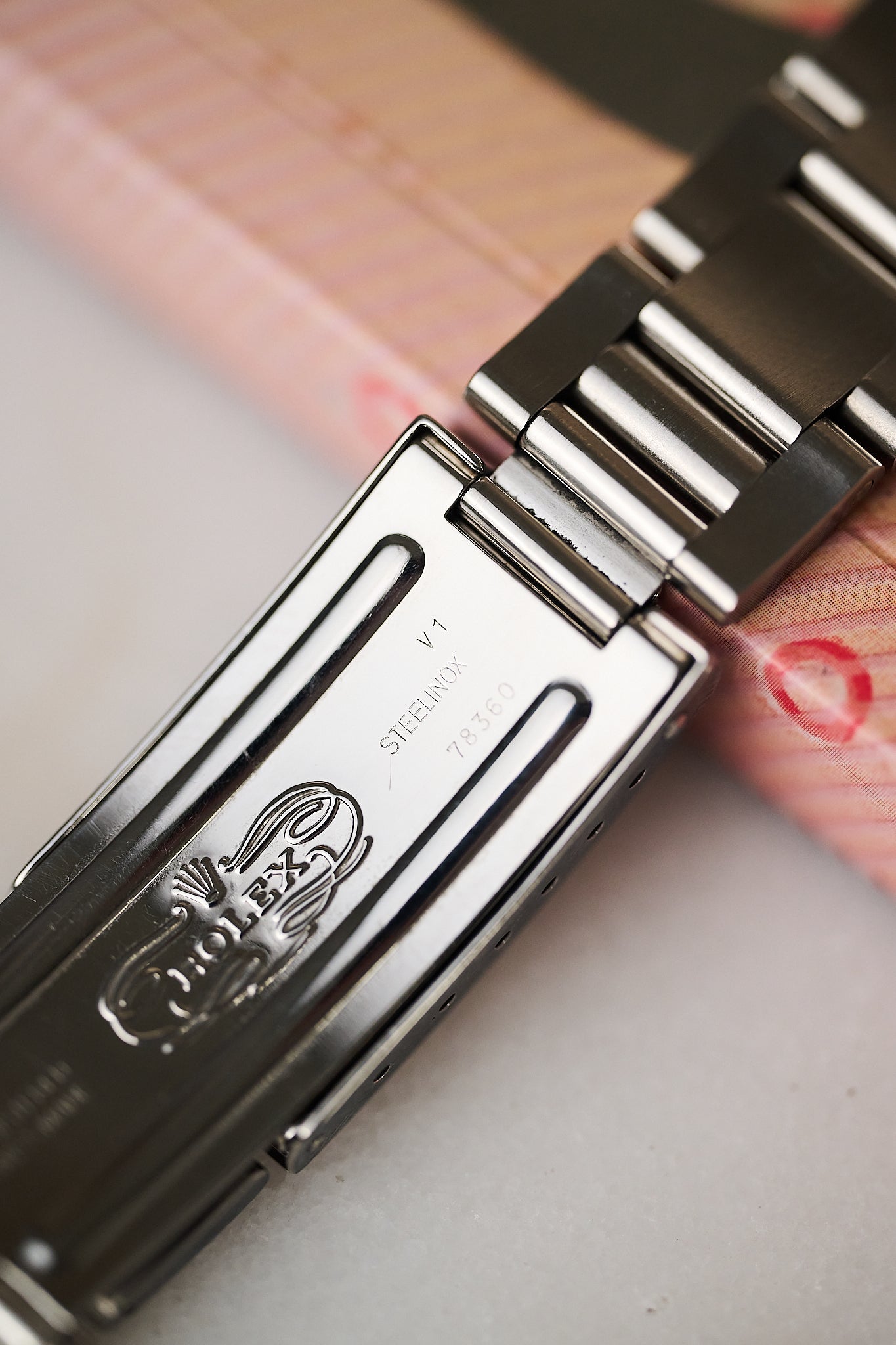 ROLEX EXPLORER II 16570 'BLACK TRITIUM DIAL'