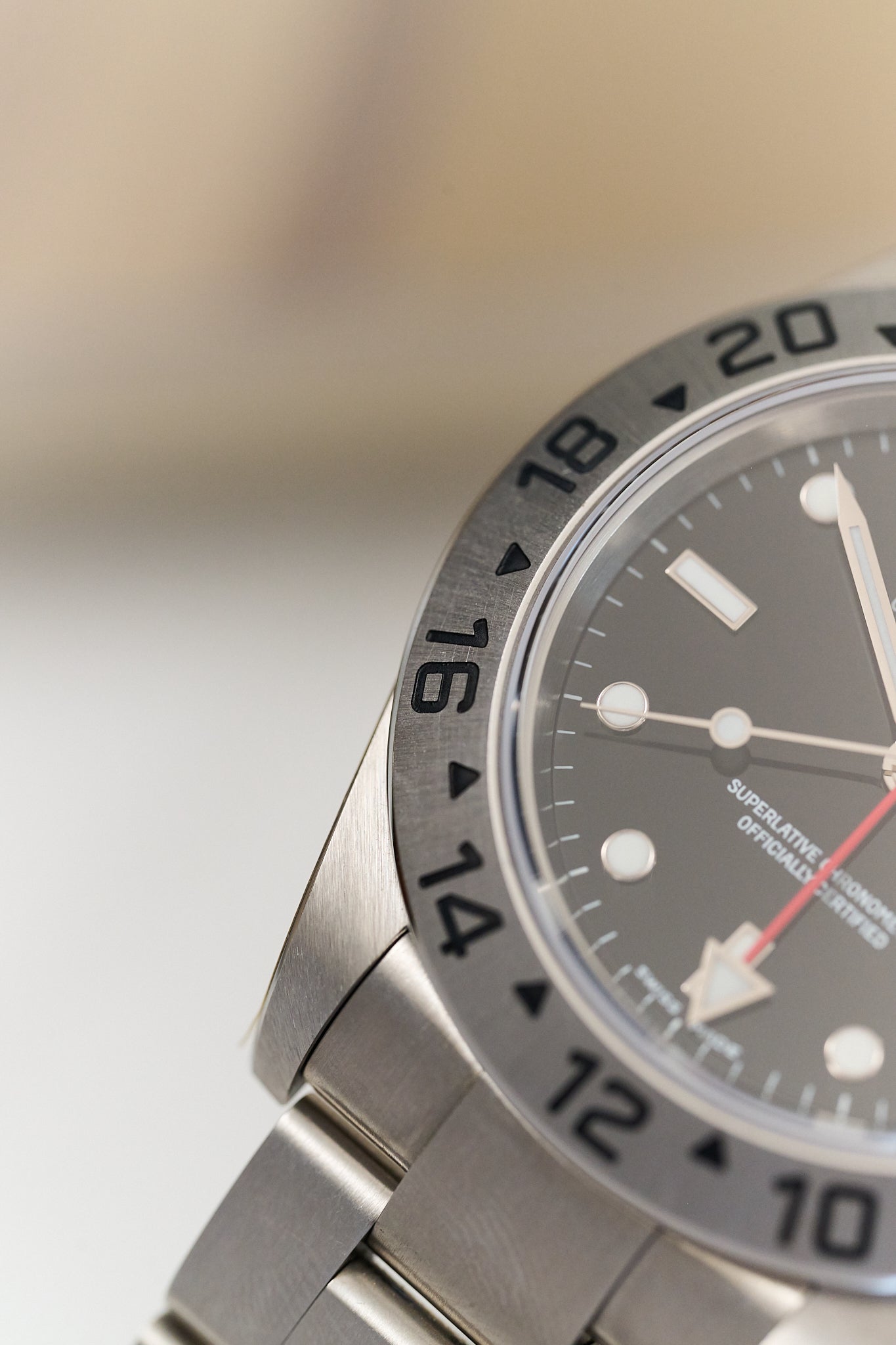 ROLEX EXPLORER II 16570 'BLACK' NOS FULL SET