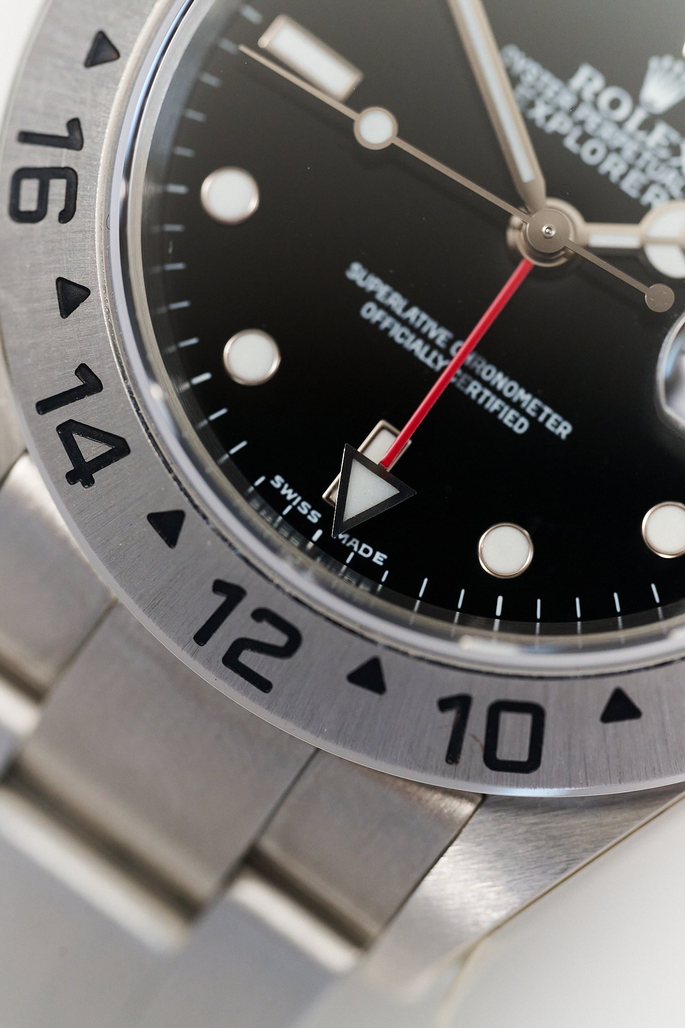 ROLEX EXPLORER II 16570 'BLACK' NOS FULL SET