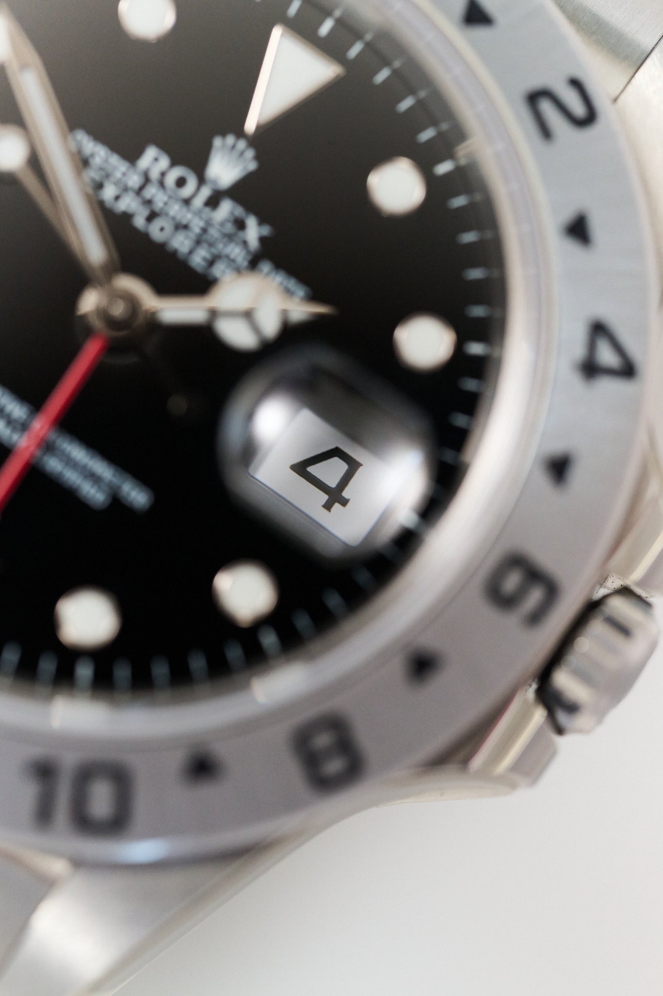 ROLEX EXPLORER II 16570 'BLACK' NOS FULL SET