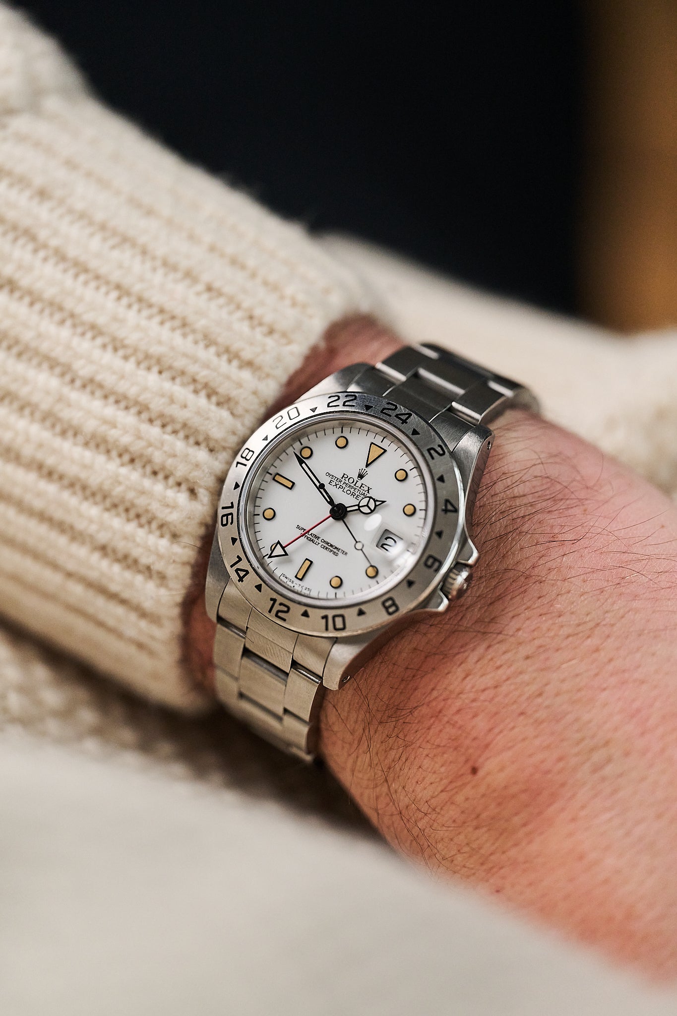 ROLEX EXPLORER II 16570 'CHICCHI DI MAIS'