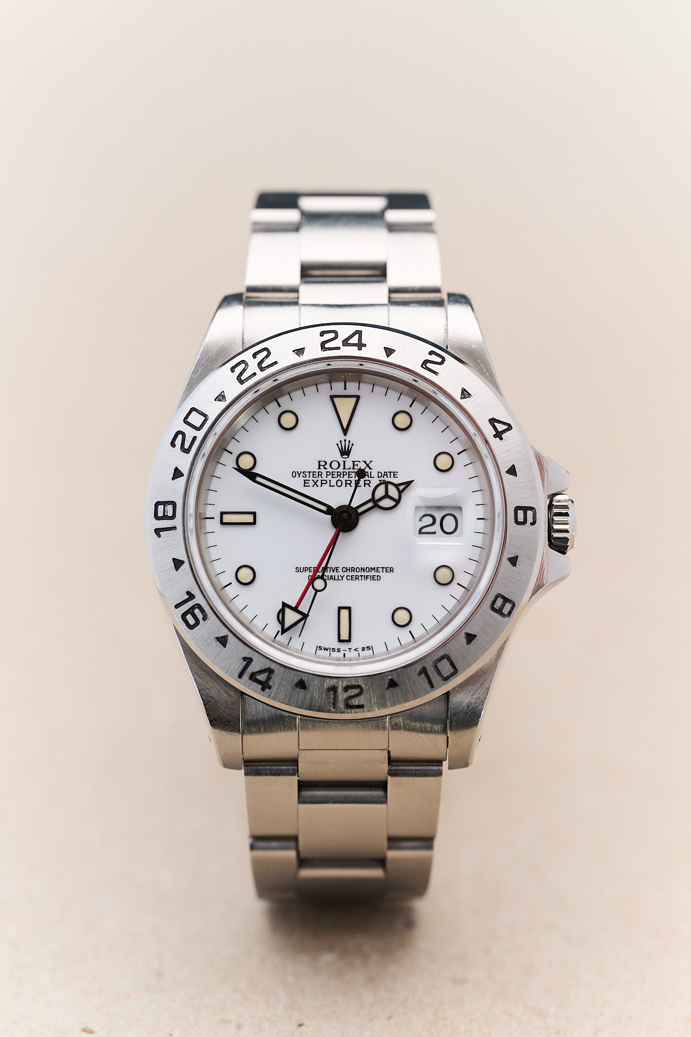 ROLEX EXPLORER II 16570 'CHICCHI DI MAIS' FULL SET