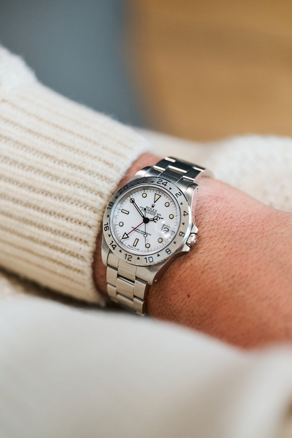 ROLEX EXPLORER II 16570 'CHICCHI DI MAIS'
