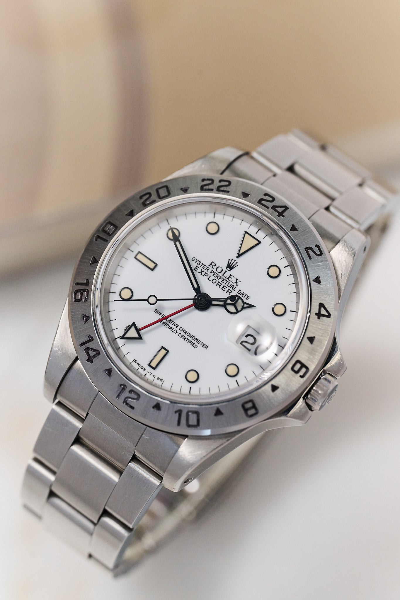 ROLEX EXPLORER II 16570 'CHICCHI DI MAIS' FULL SET