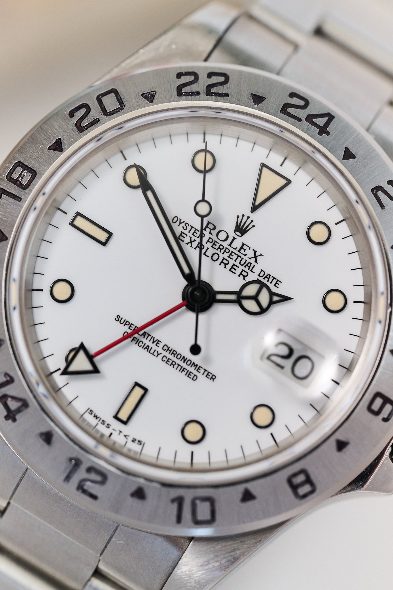ROLEX EXPLORER II 16570 'CHICCHI DI MAIS' FULL SET