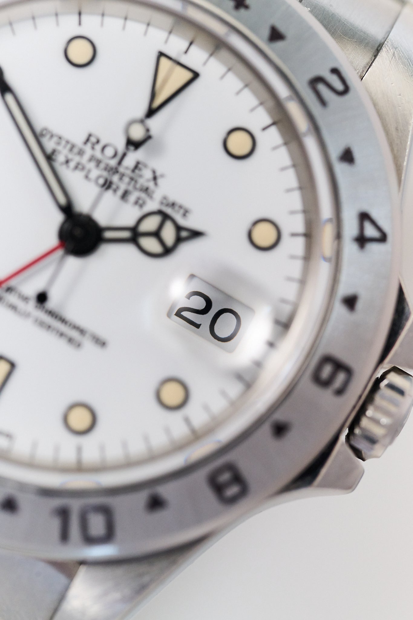 ROLEX EXPLORER II 16570 'CHICCHI DI MAIS' FULL SET