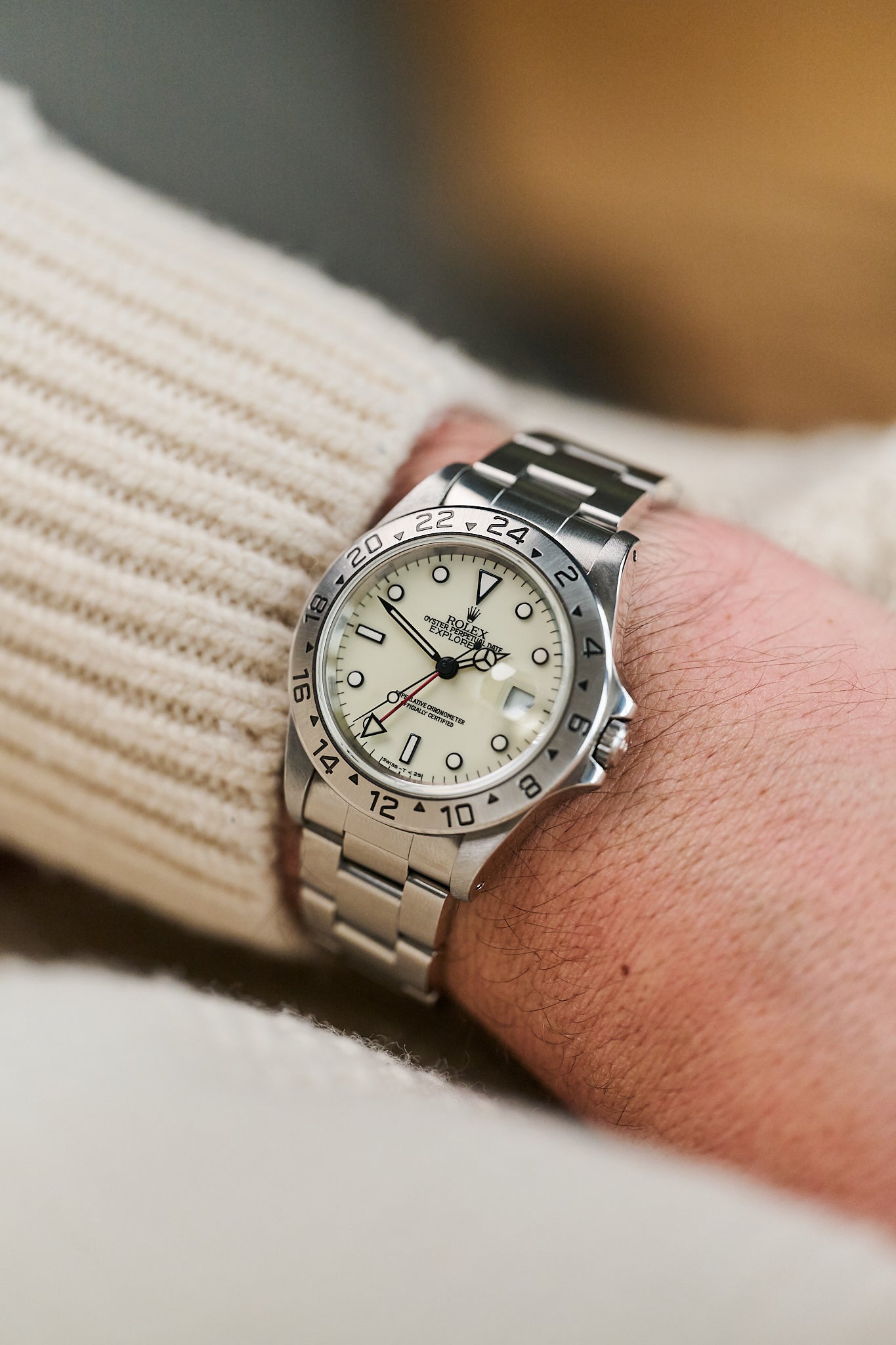 ROLEX EXPLORER II 16570 'PANNA' FULL SET
